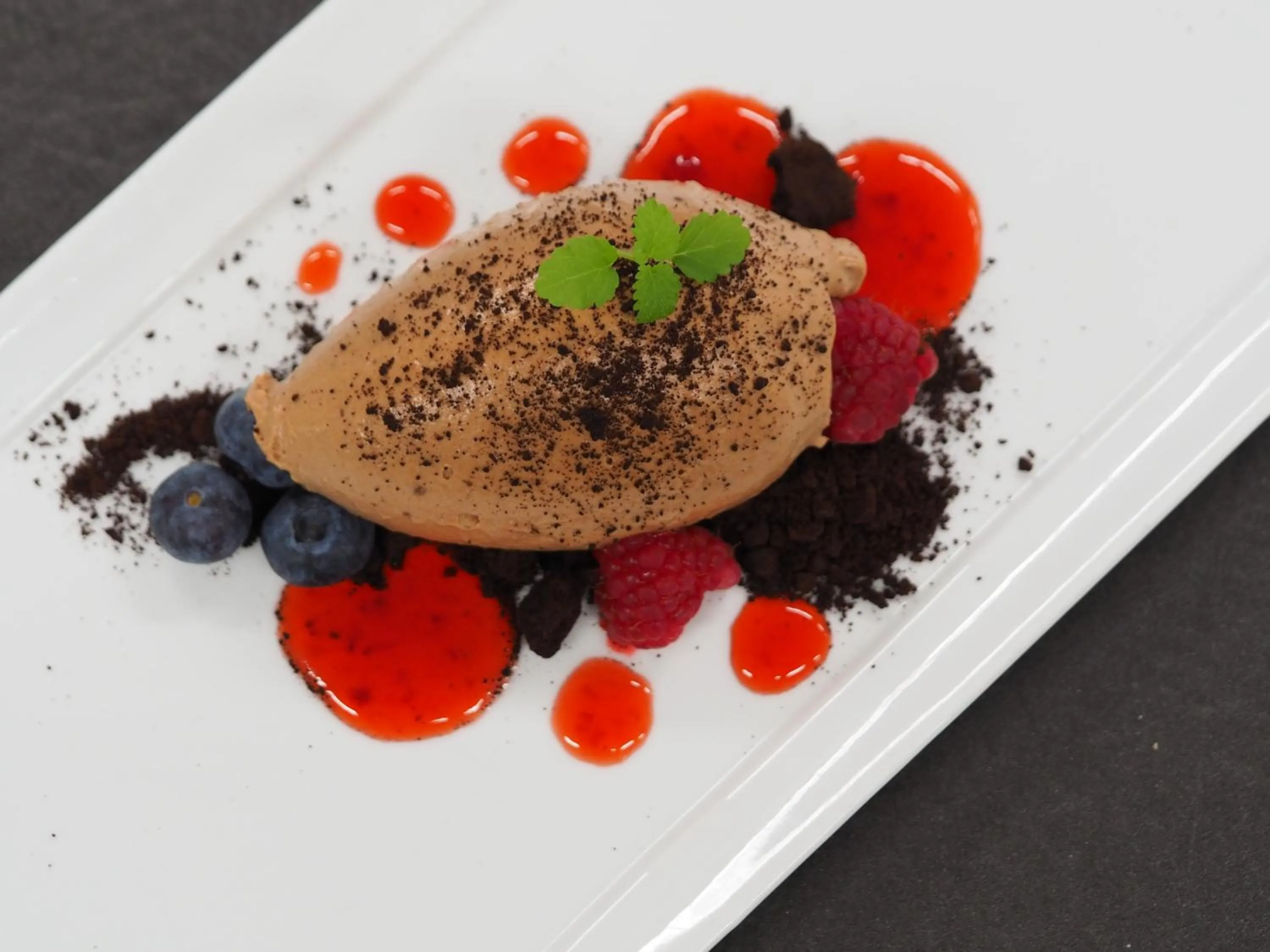 Food close-up in Oscarsborg Castle Hotel & Resort