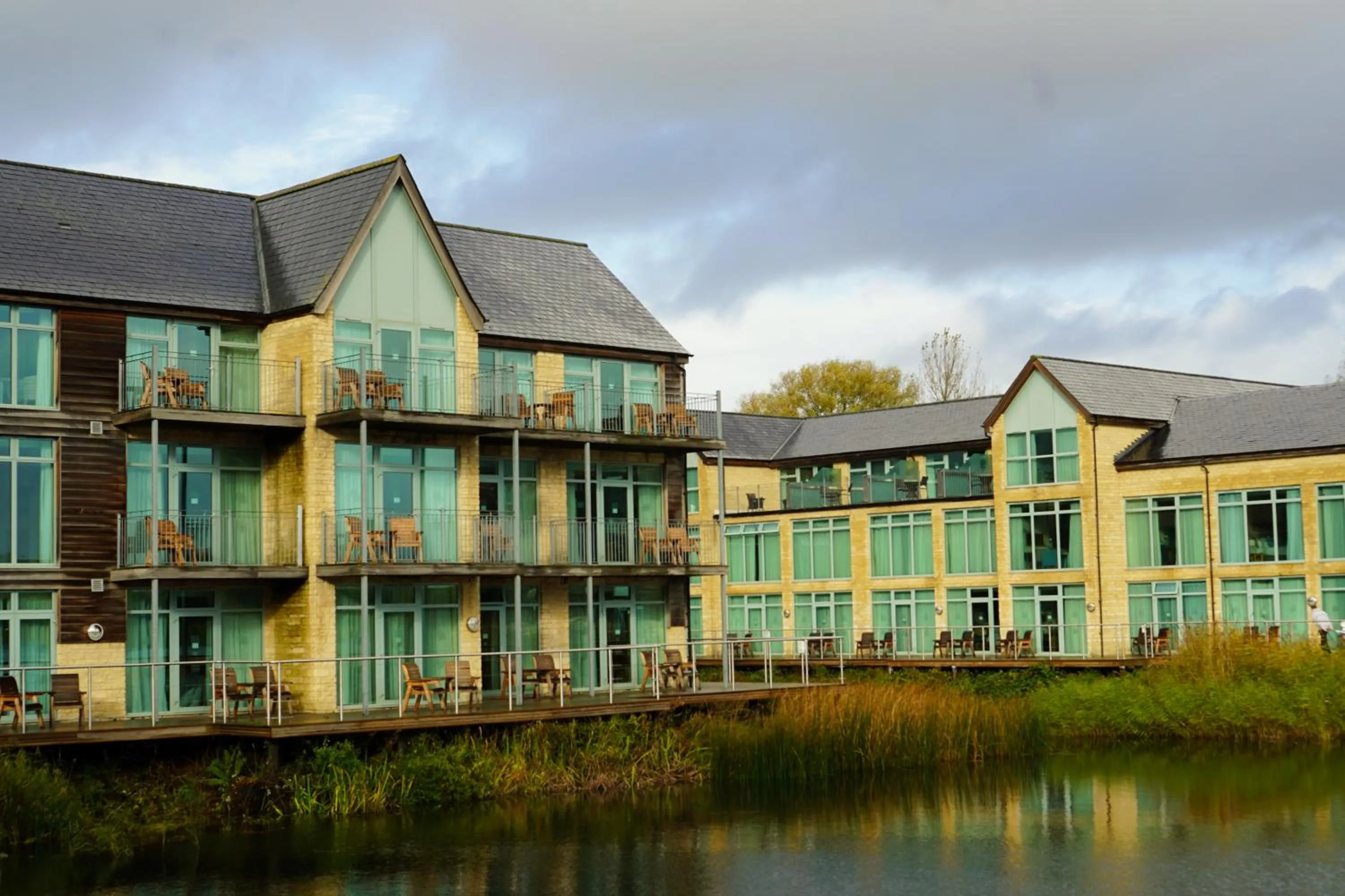Property building in De Vere Cotswold Water Park