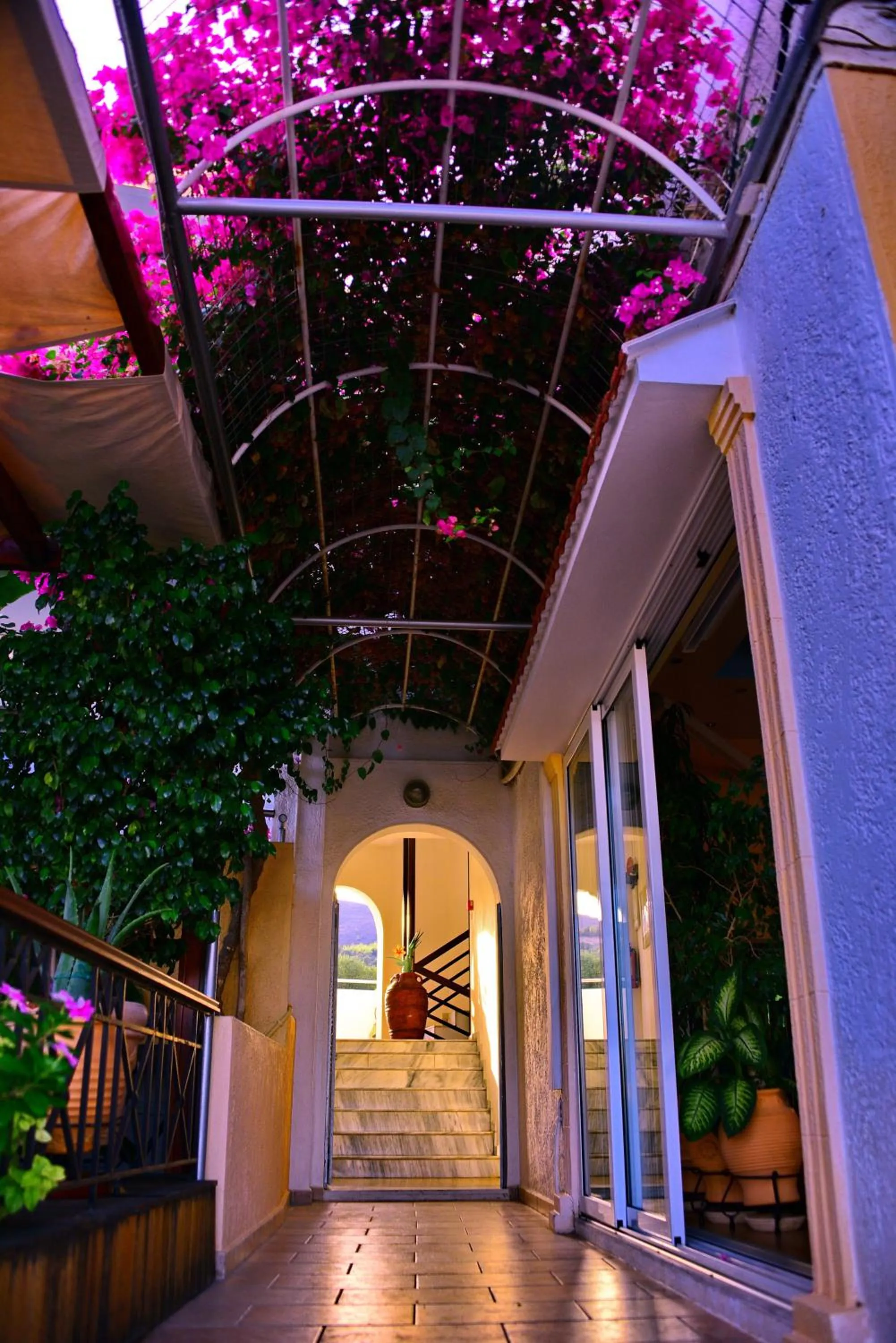 Facade/entrance in Kalathos Sun Hotel