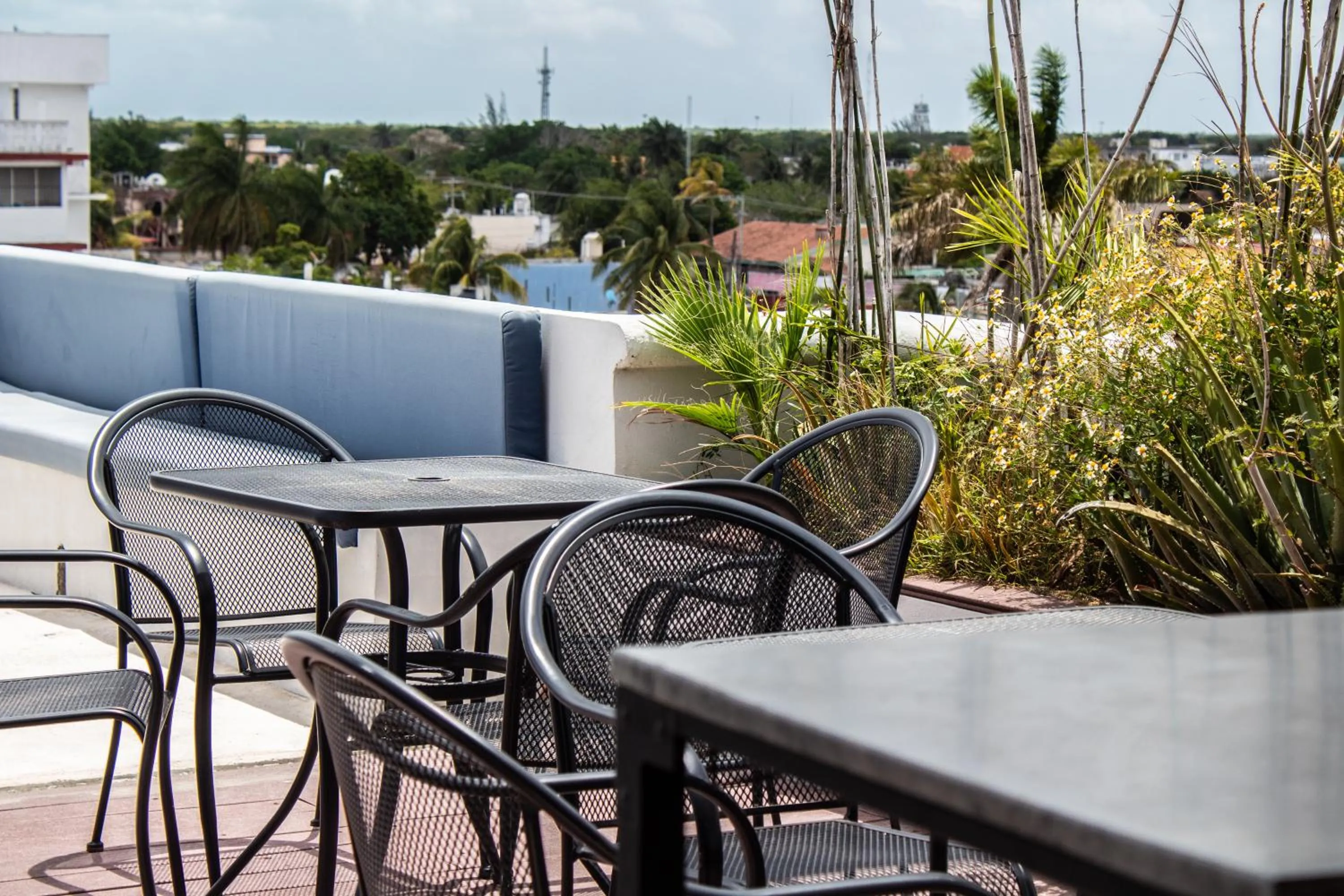 Patio in Hotel Pal Cozumel