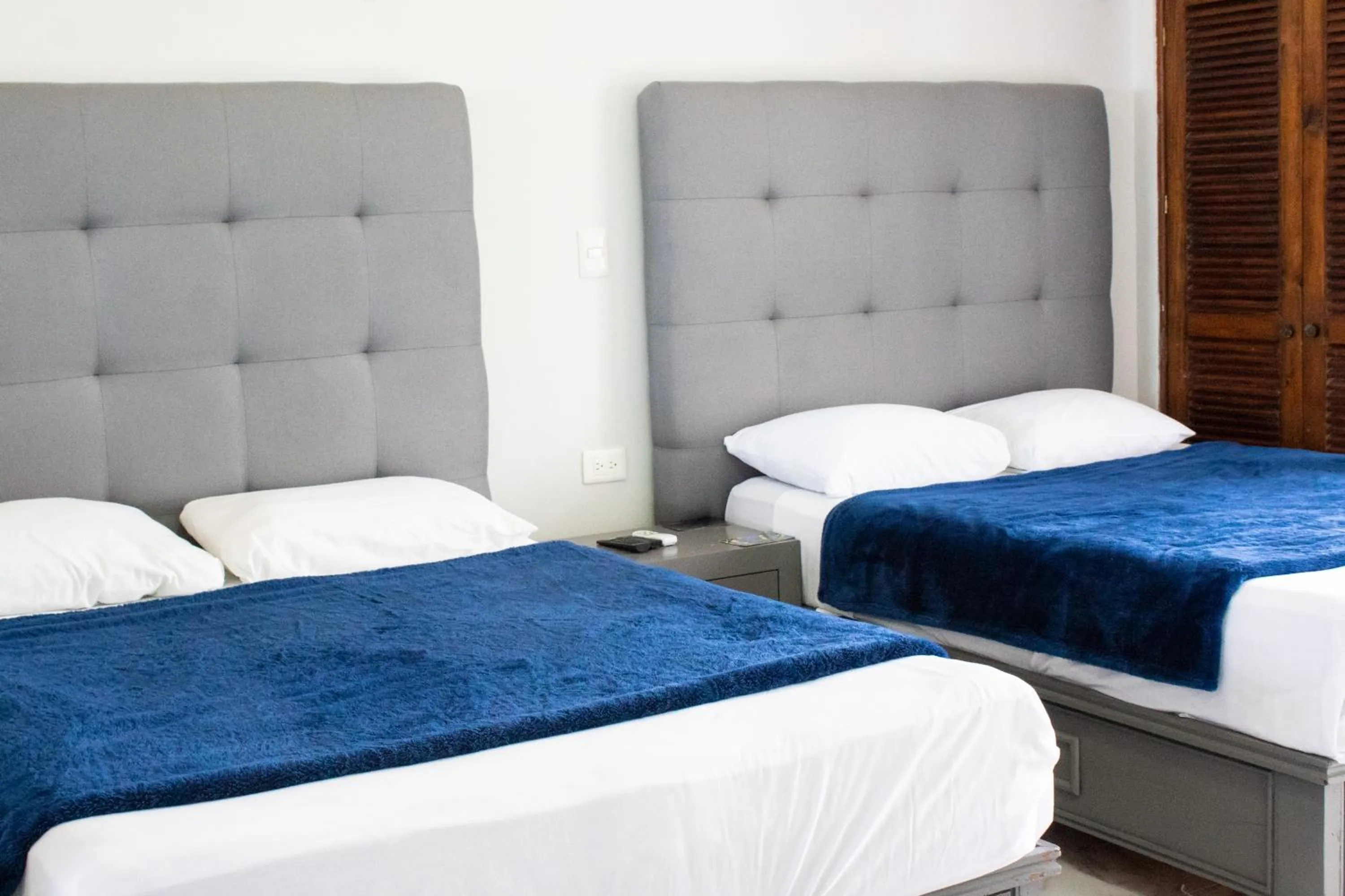 Bed in Hotel Pal Cozumel