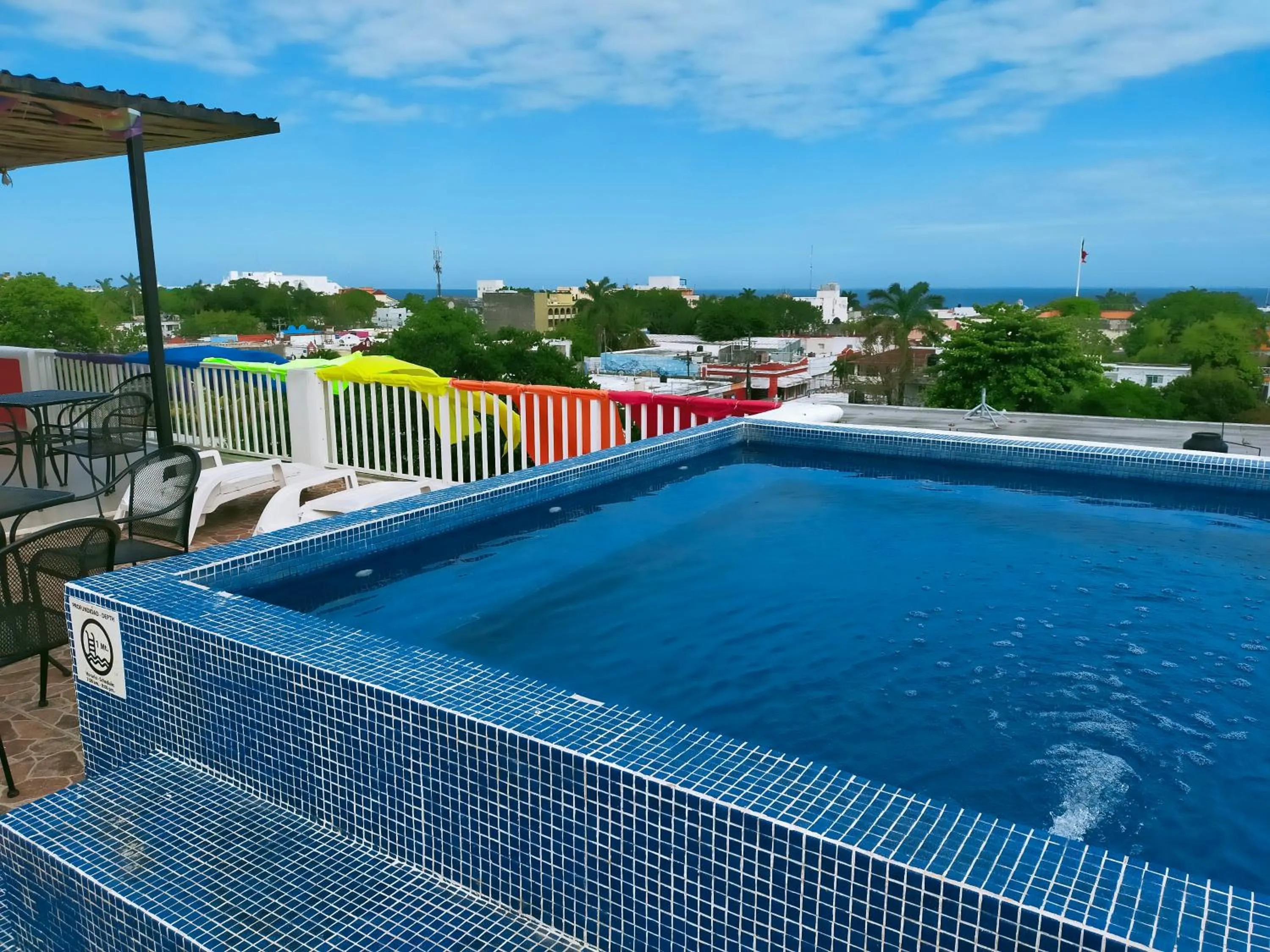 Swimming pool in Hotel Pal Cozumel