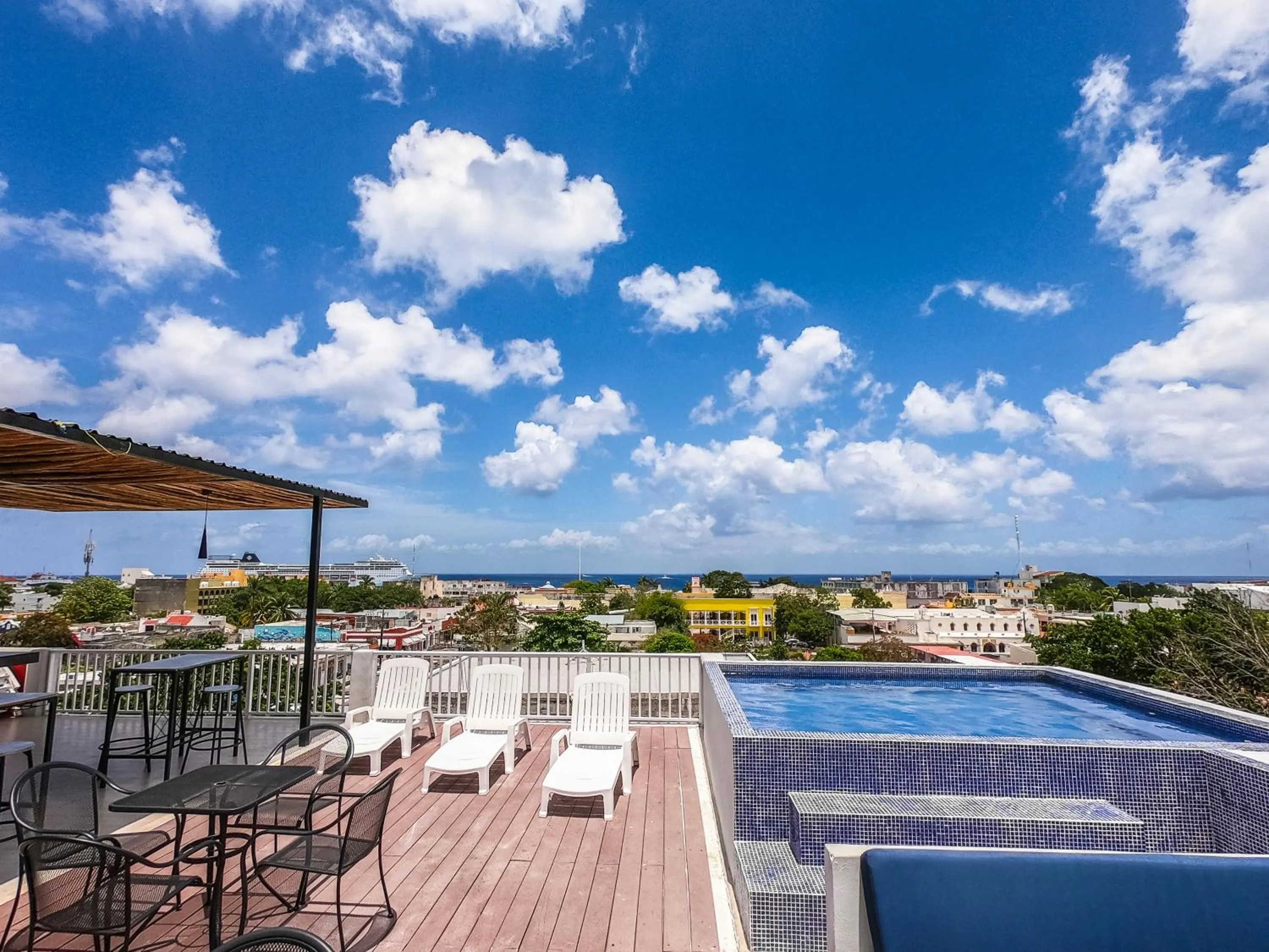 Patio in Hotel Pal Cozumel