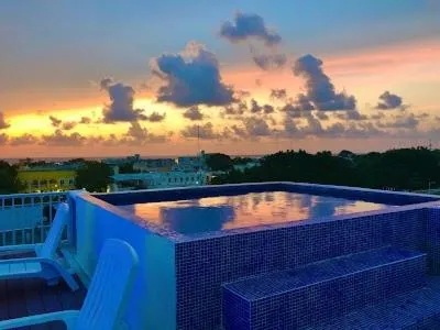 Swimming pool in Hotel Pal Cozumel