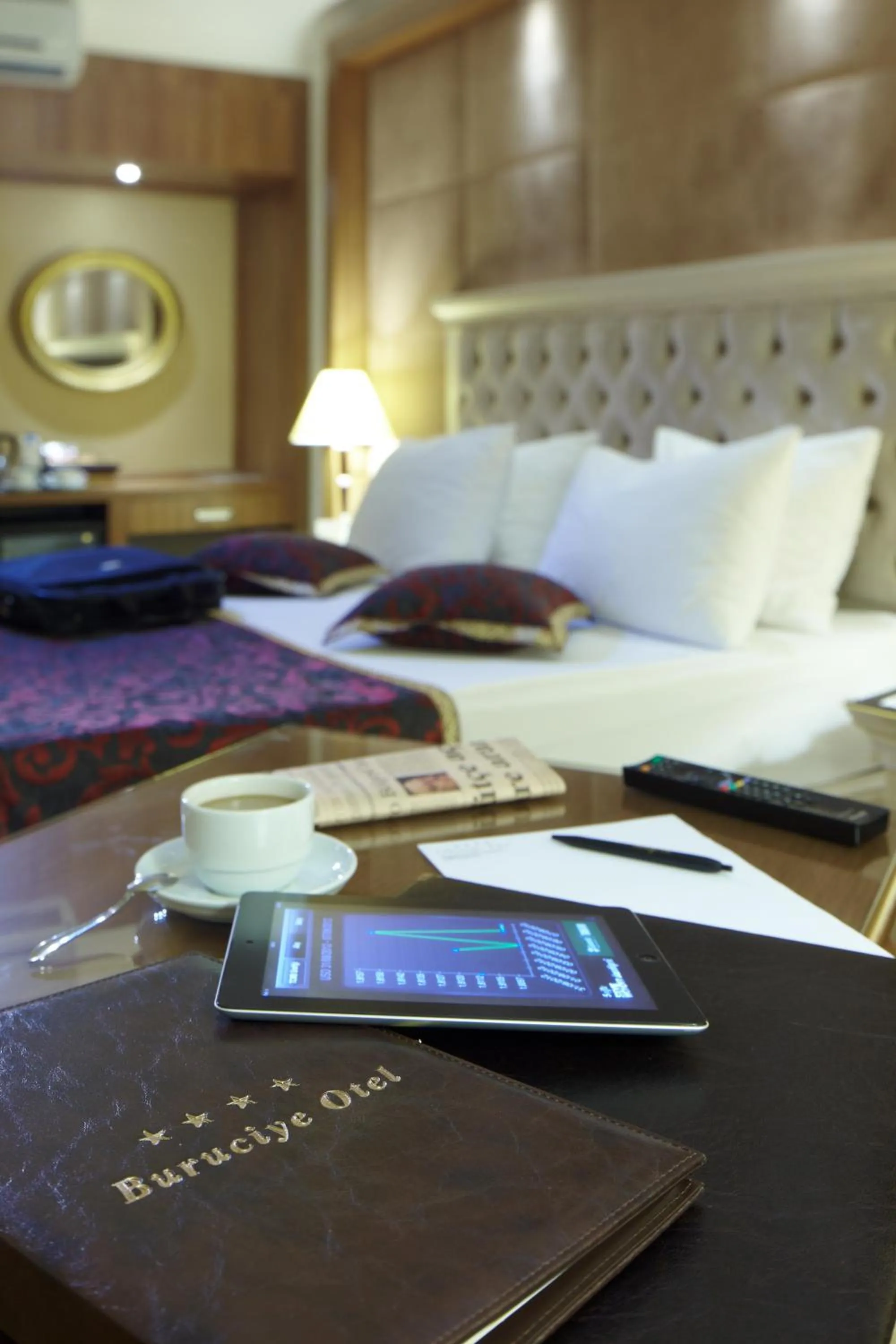 Bedroom in Buruciye Hotel