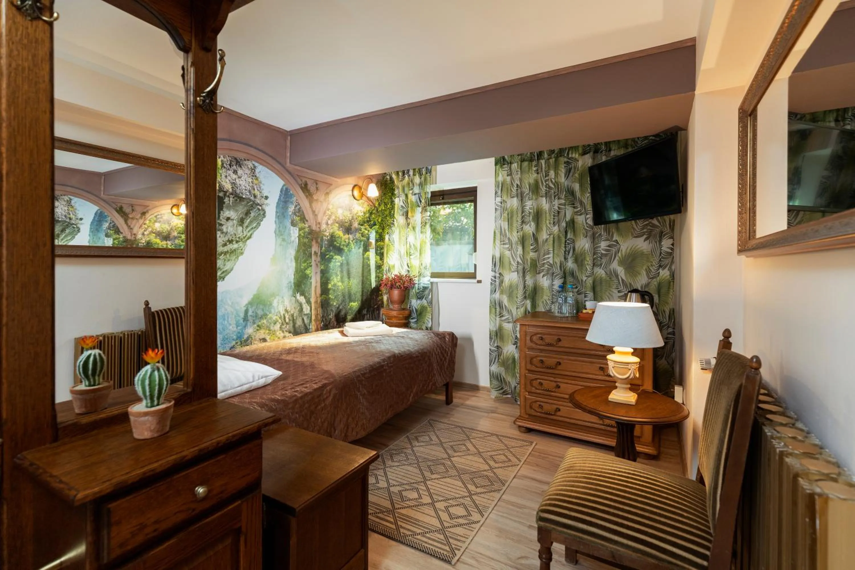 Bed in Villa Toscania-check in 24h