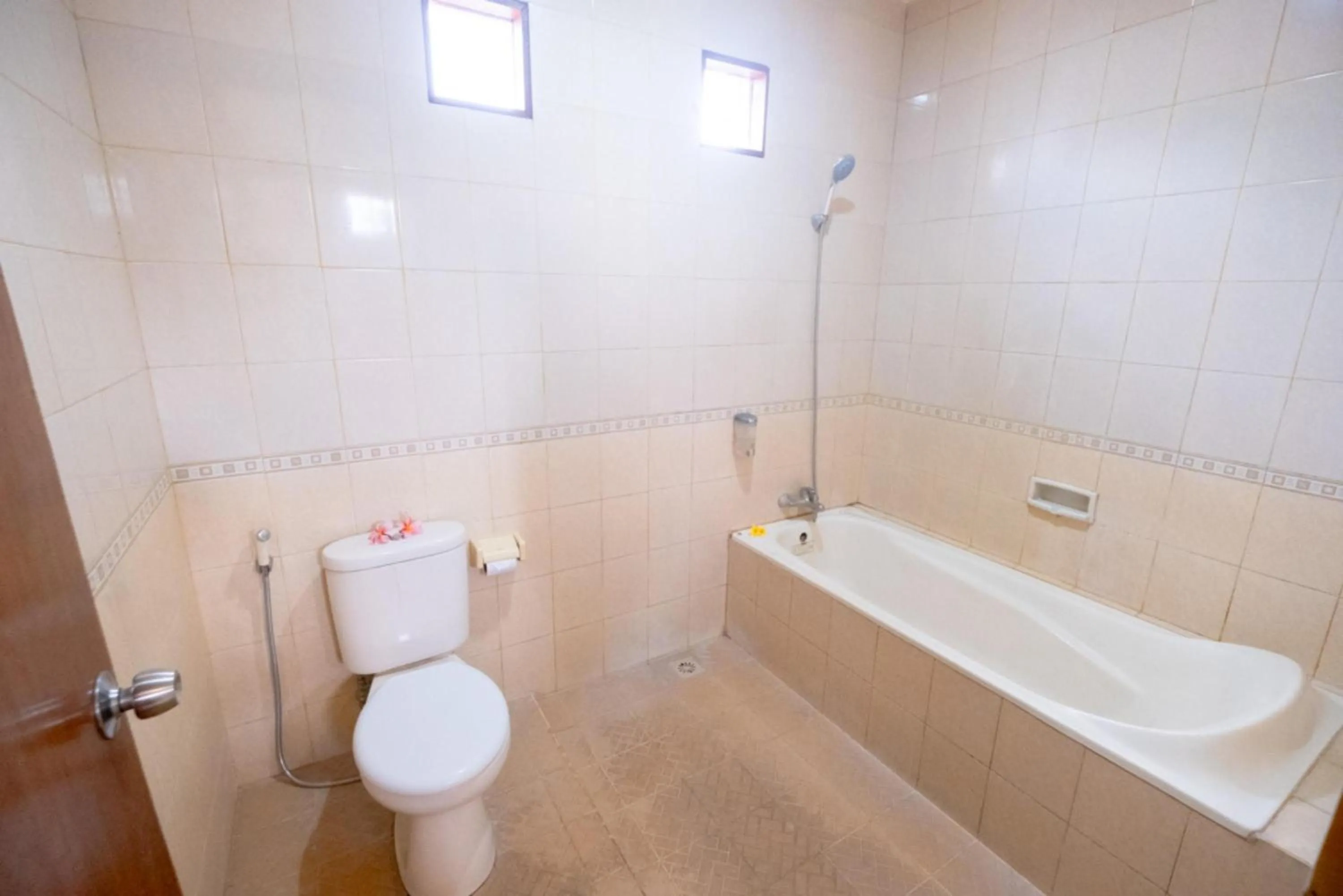 Bathroom in Teba House Ubud by ecommerceloka - CHSE Certified