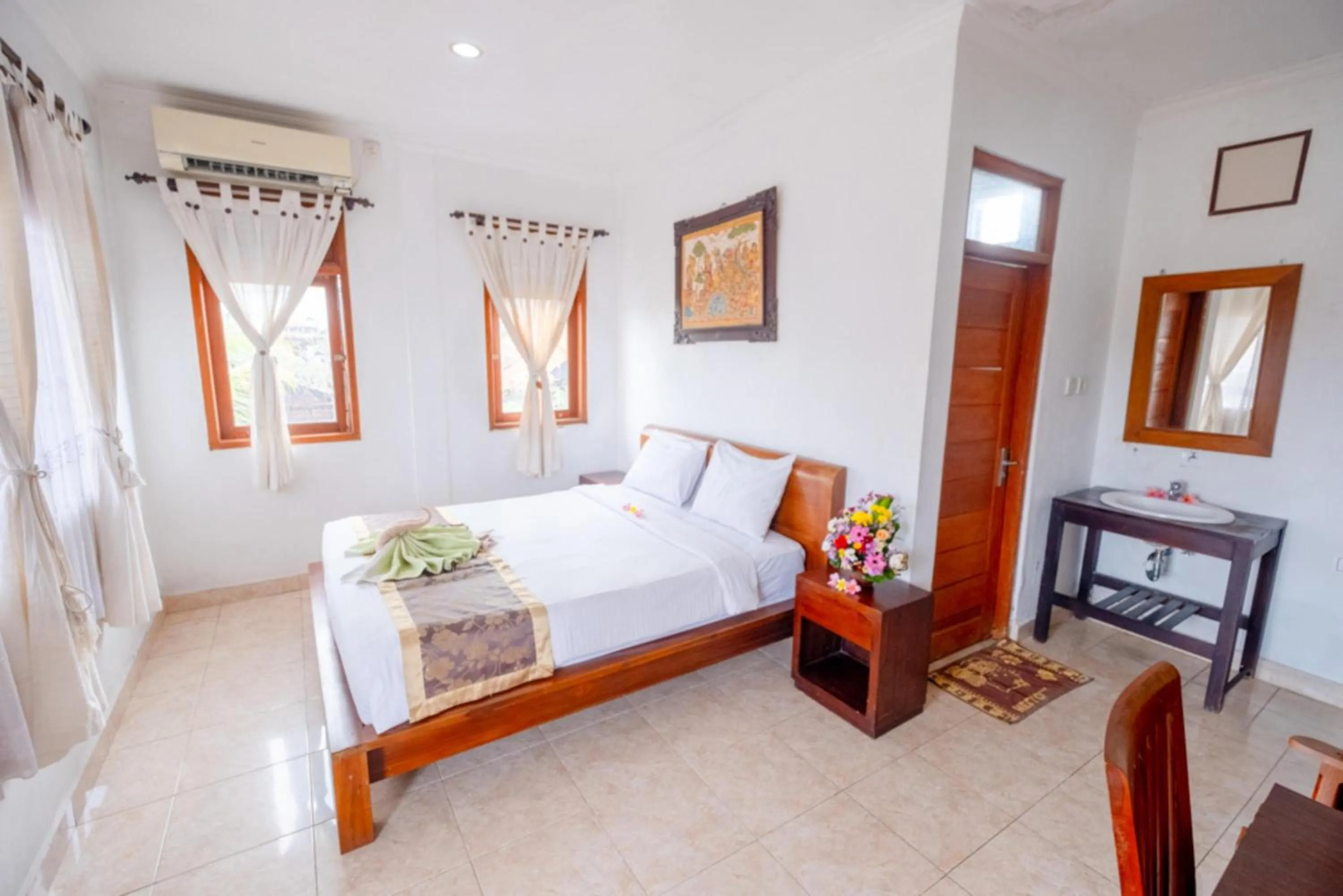 Bedroom, Bed in Teba House Ubud by ecommerceloka - CHSE Certified