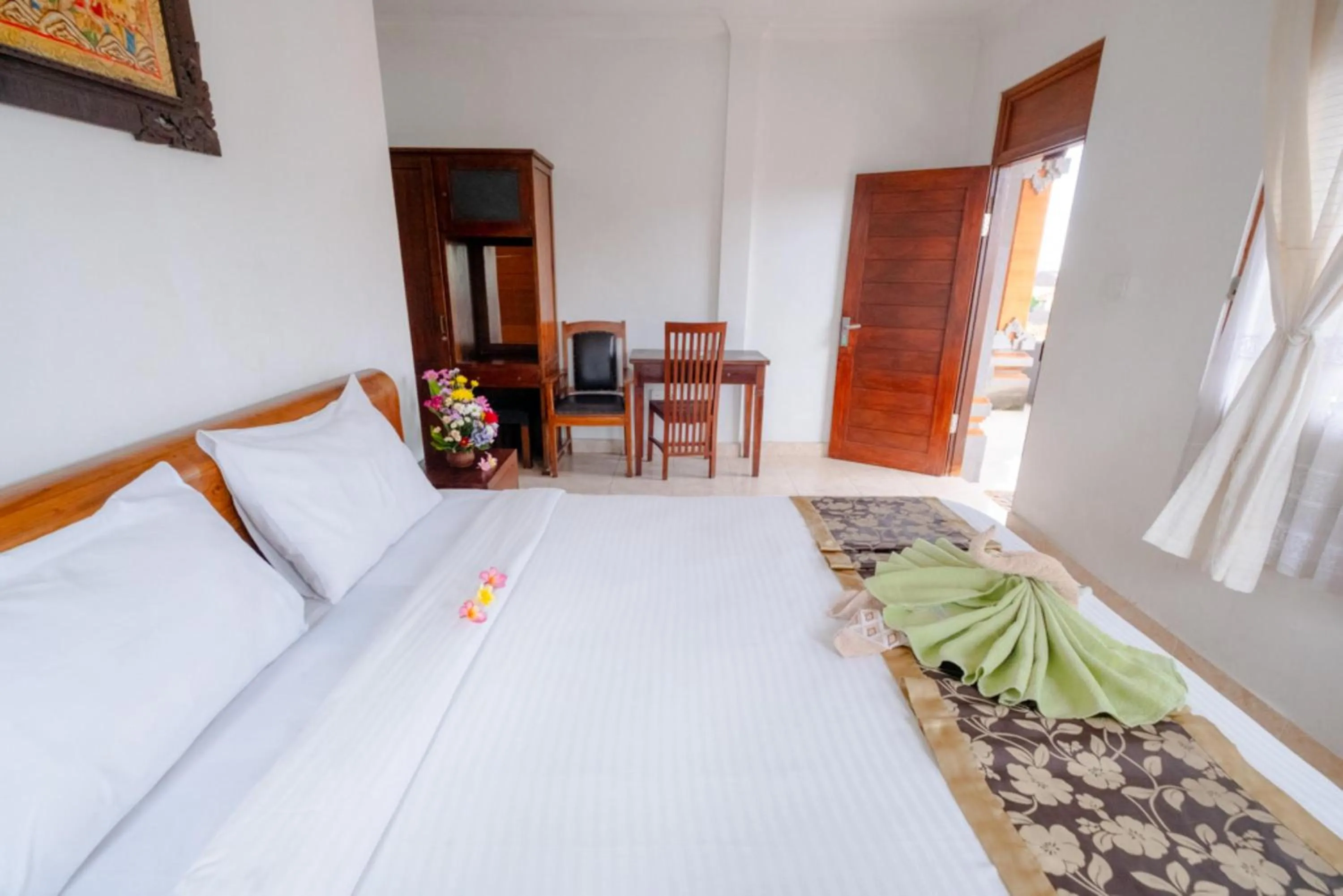 Bedroom, Bed in Teba House Ubud by ecommerceloka - CHSE Certified