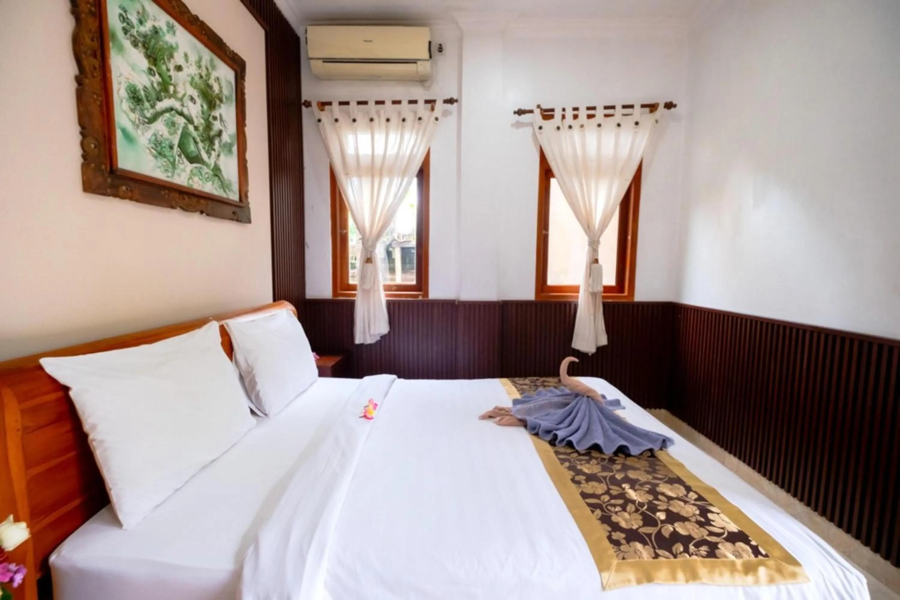Bedroom, Bed in Teba House Ubud by ecommerceloka - CHSE Certified