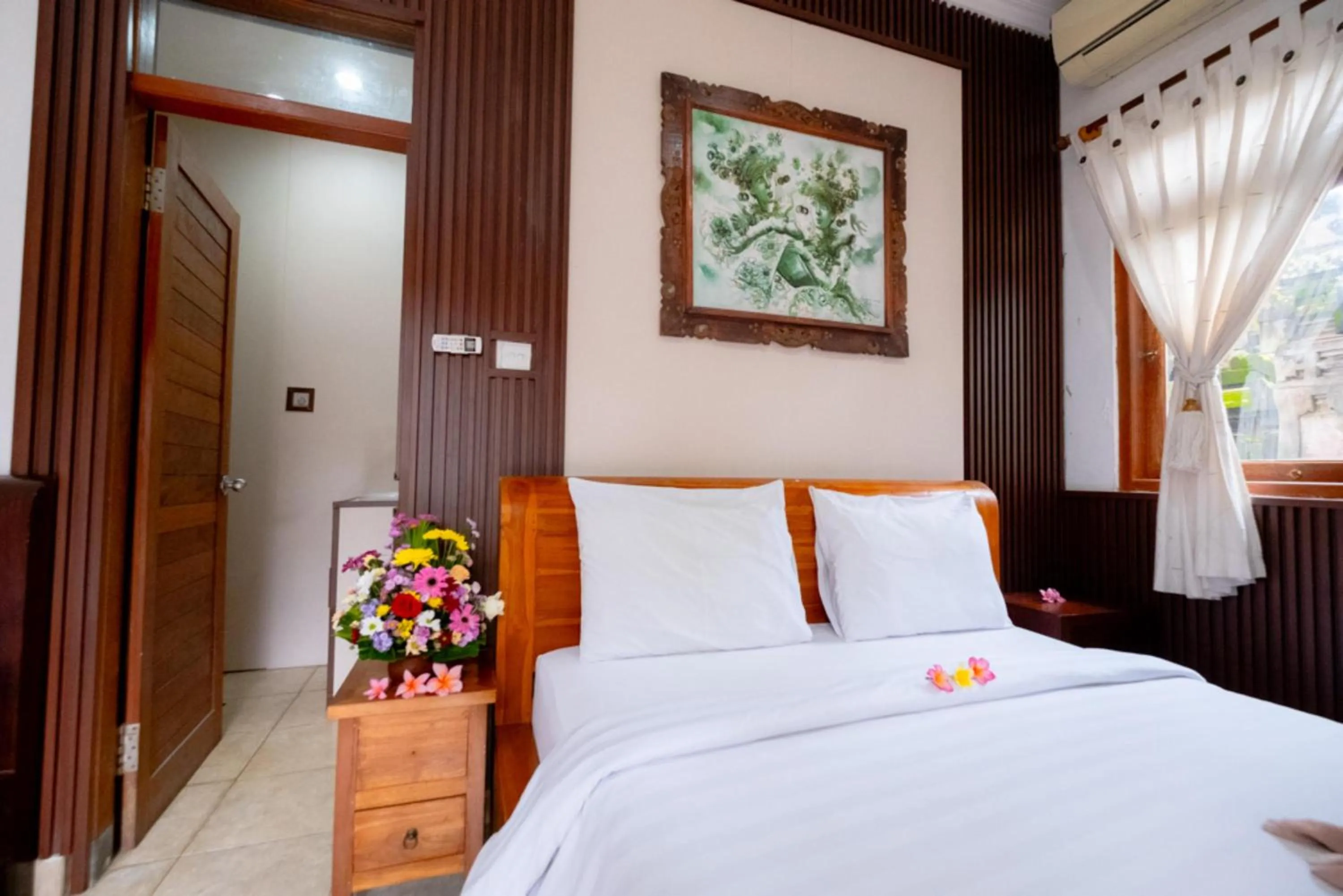 Bedroom, Bed in Teba House Ubud by ecommerceloka - CHSE Certified