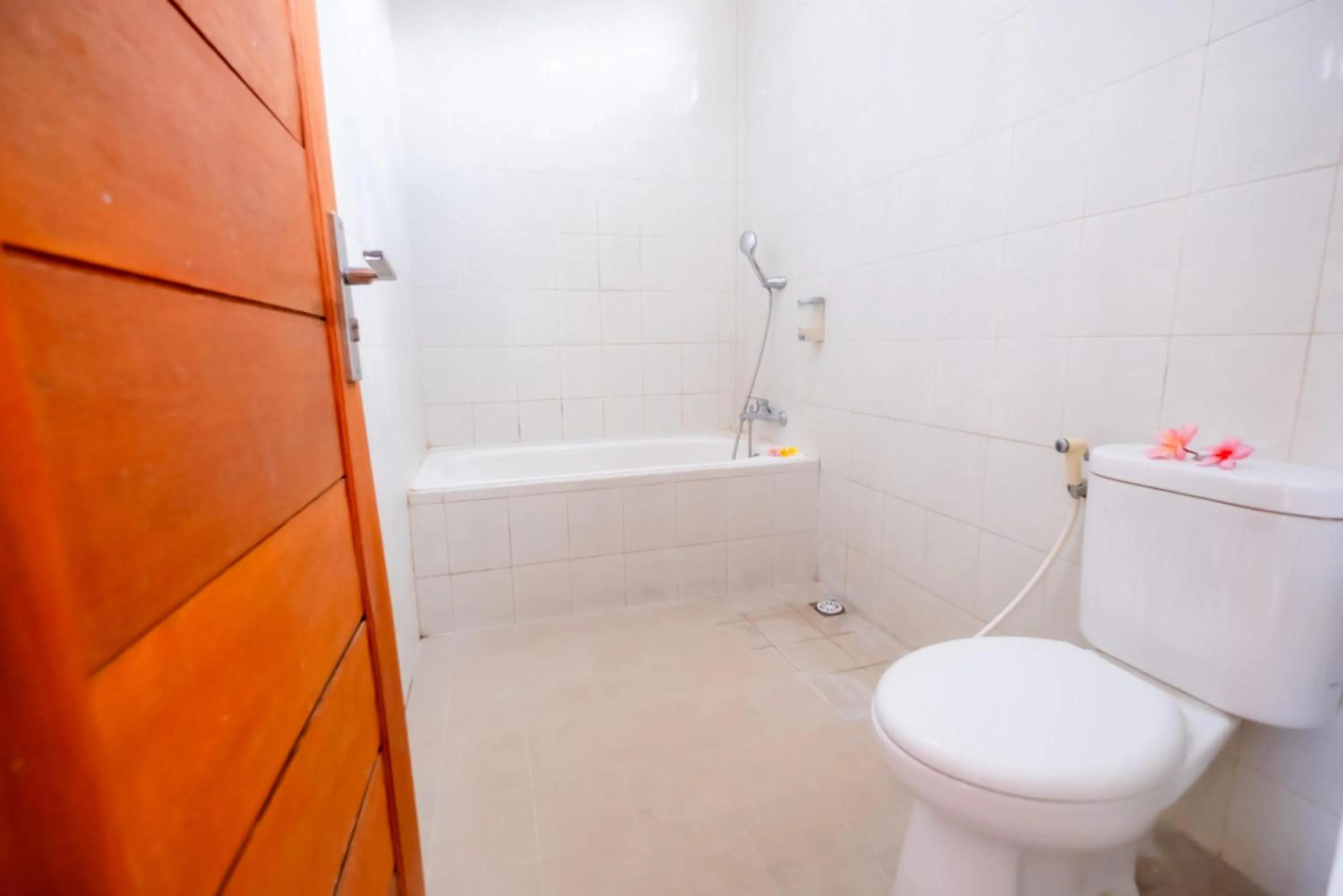 Bathroom in Teba House Ubud by ecommerceloka - CHSE Certified