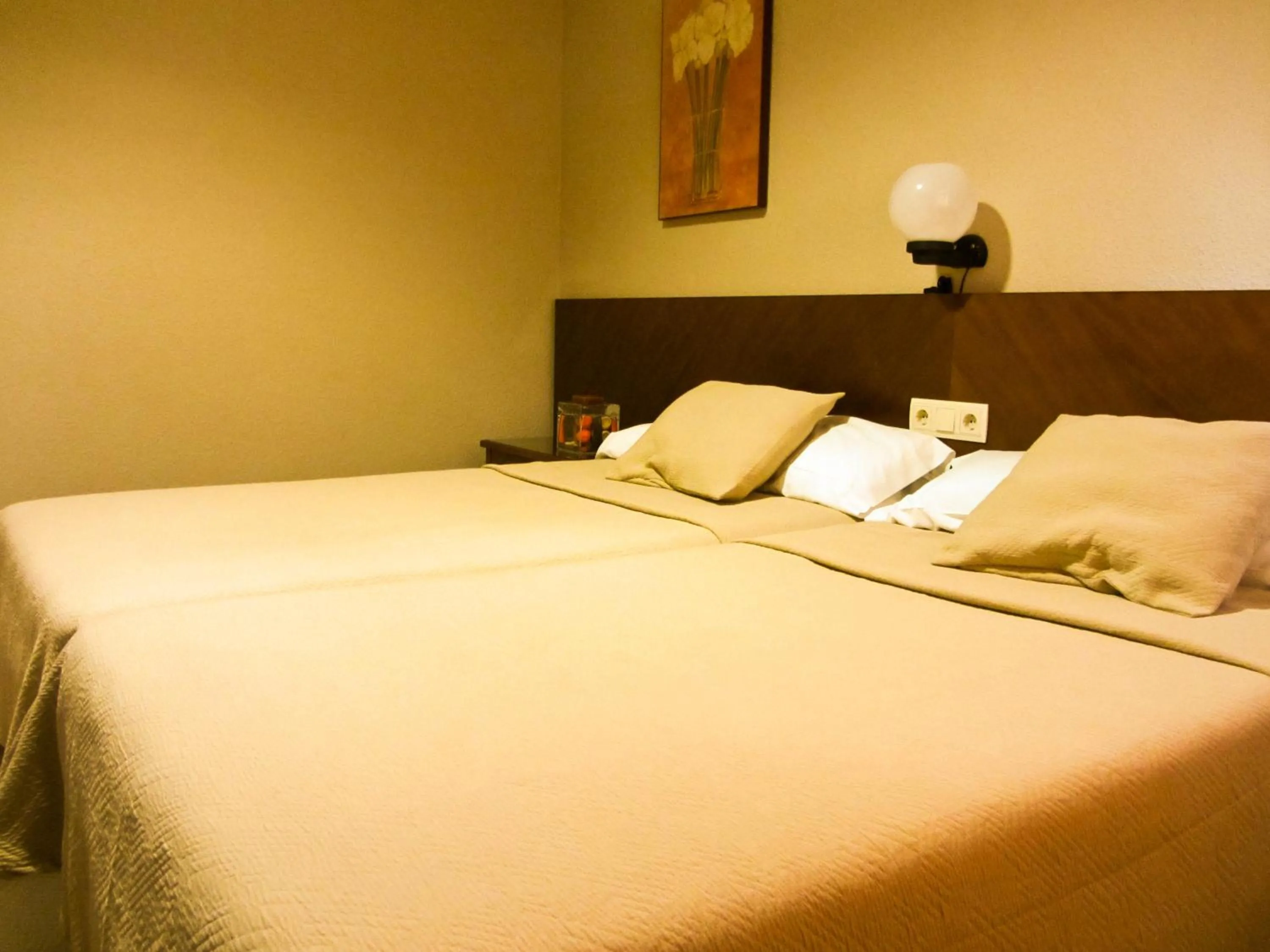 Bed in Hotel Avenida