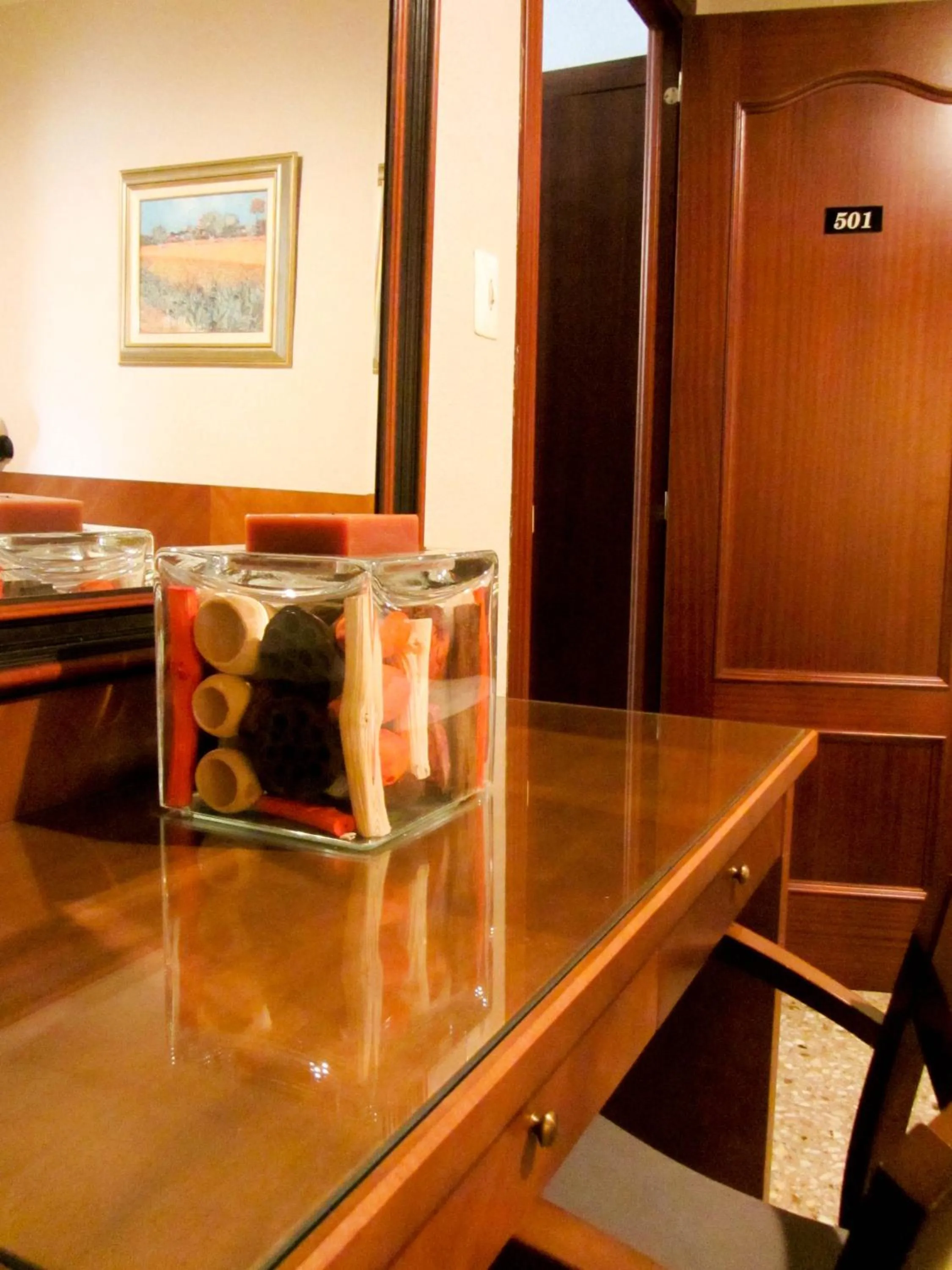 Decorative detail in Hotel Avenida