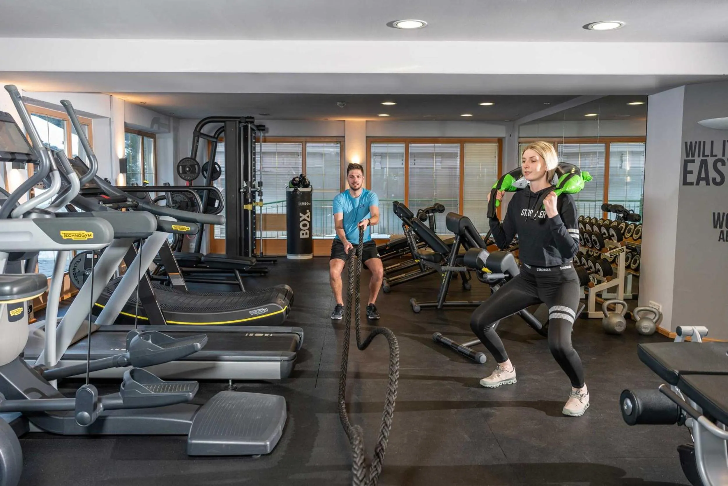 Fitness centre/facilities in Adler Inn Tyrol Mountain Resort SUPERIOR