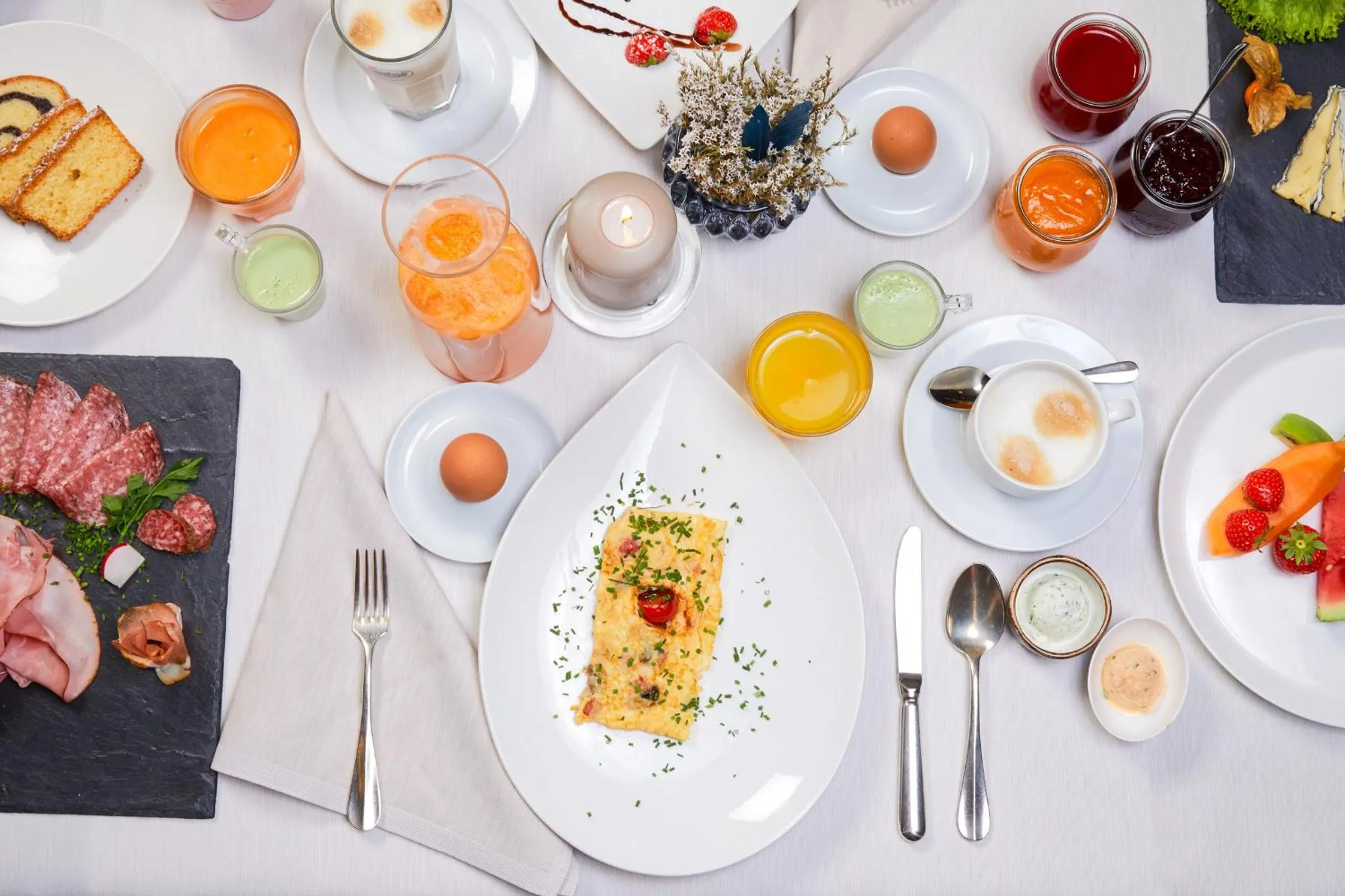 Breakfast in Adler Inn Tyrol Mountain Resort SUPERIOR