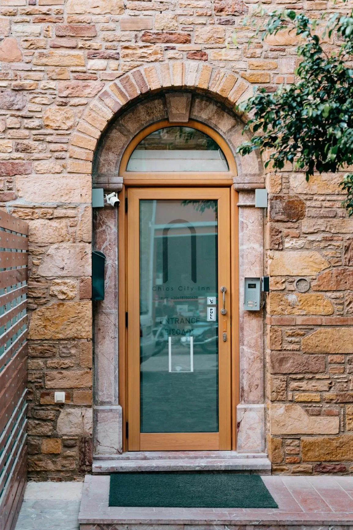 Facade/entrance in Chios City Inn