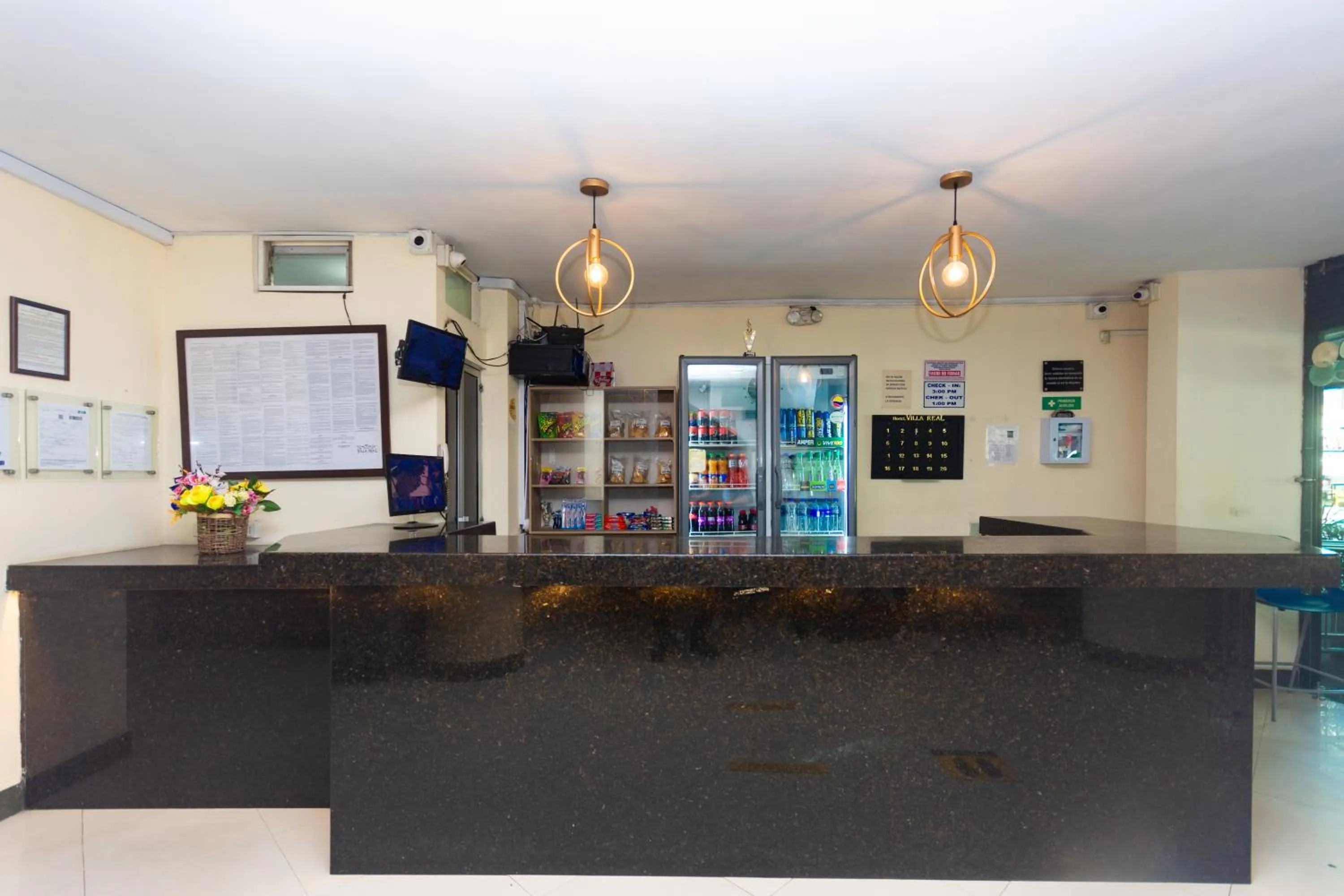 Lobby or reception in Hotel Villa Real