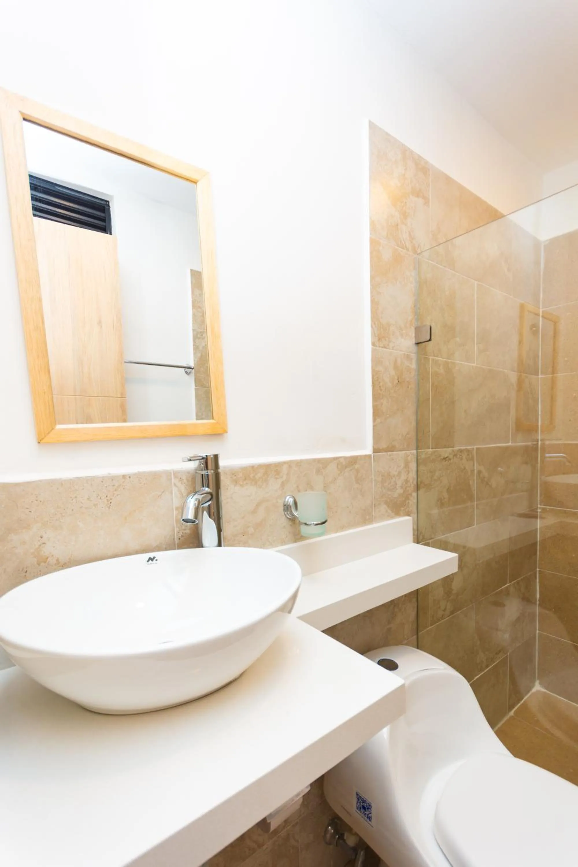 Shower in Hotel Villa Real