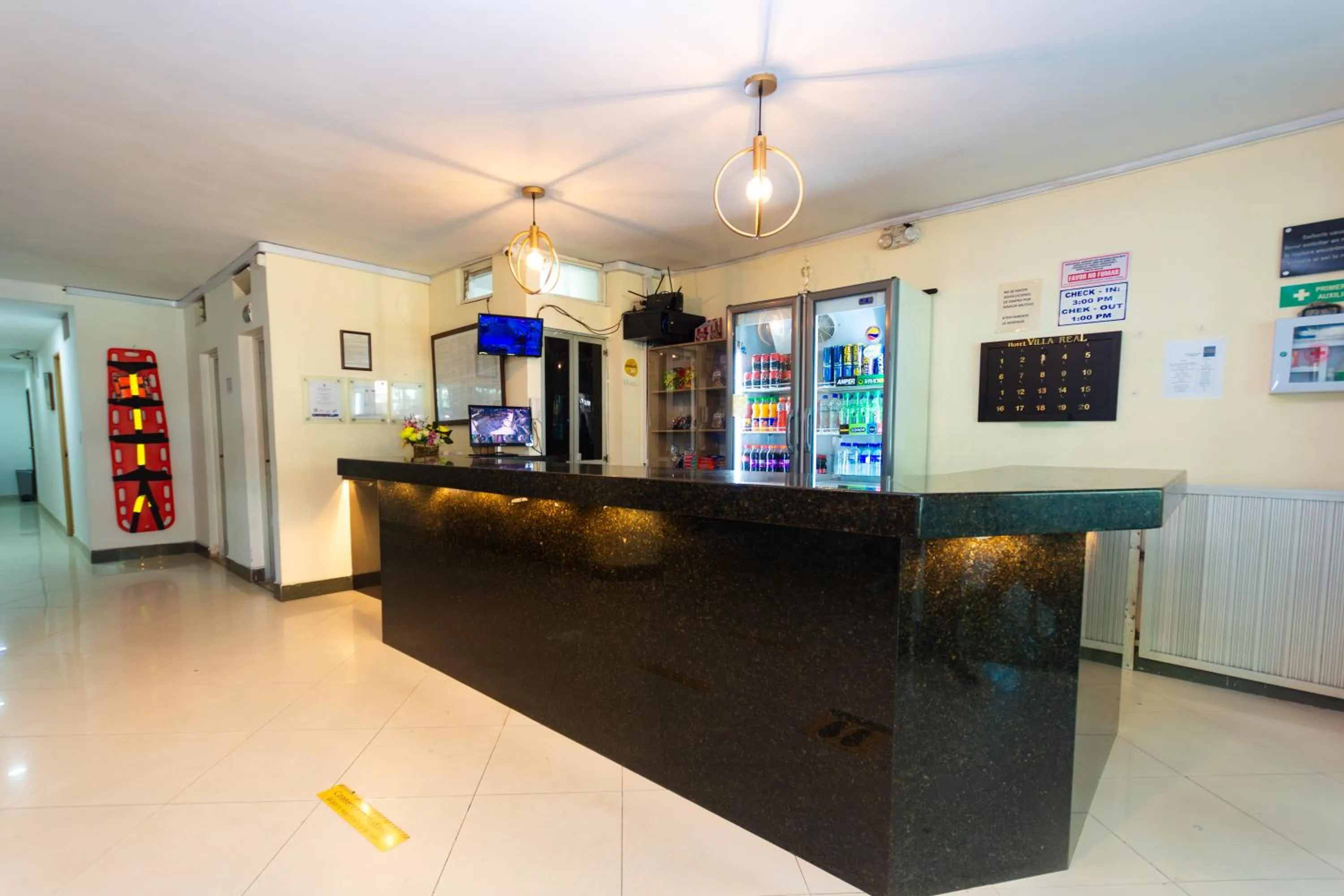 Lobby or reception in Hotel Villa Real