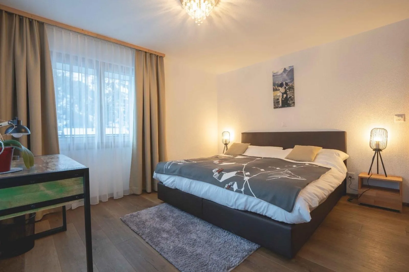 Bed in Chalet Talisman