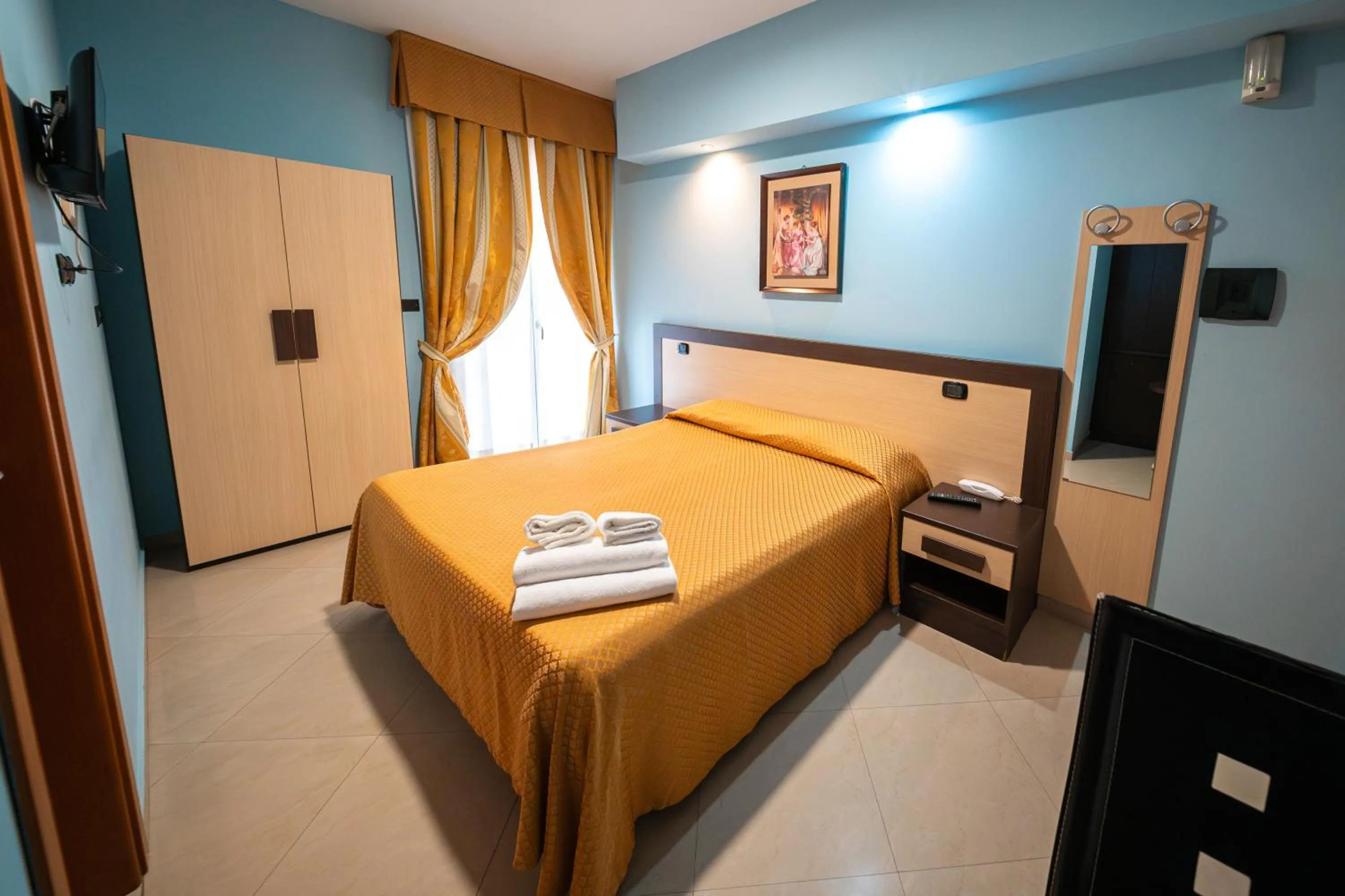 Bedroom, Bed in Hotel Residence Sestriere