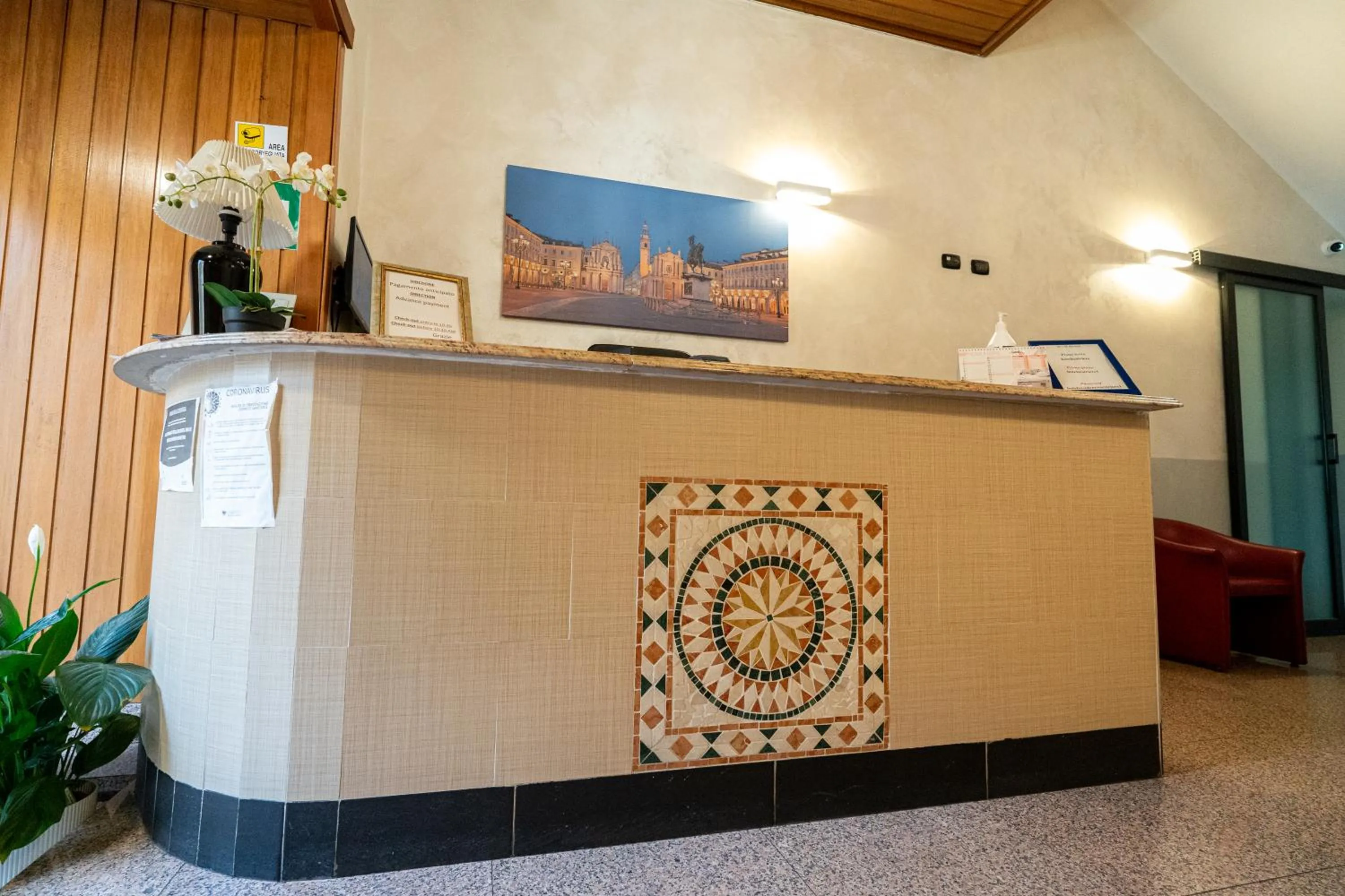 Lobby or reception in Hotel Residence Sestriere