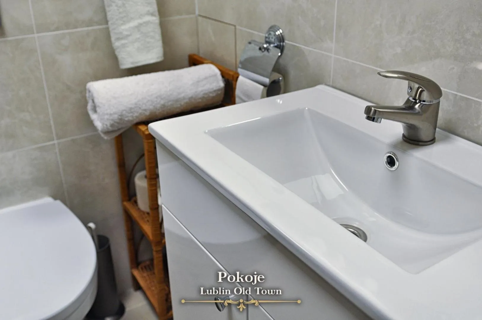 Bathroom in Lublin Old Town Rooms