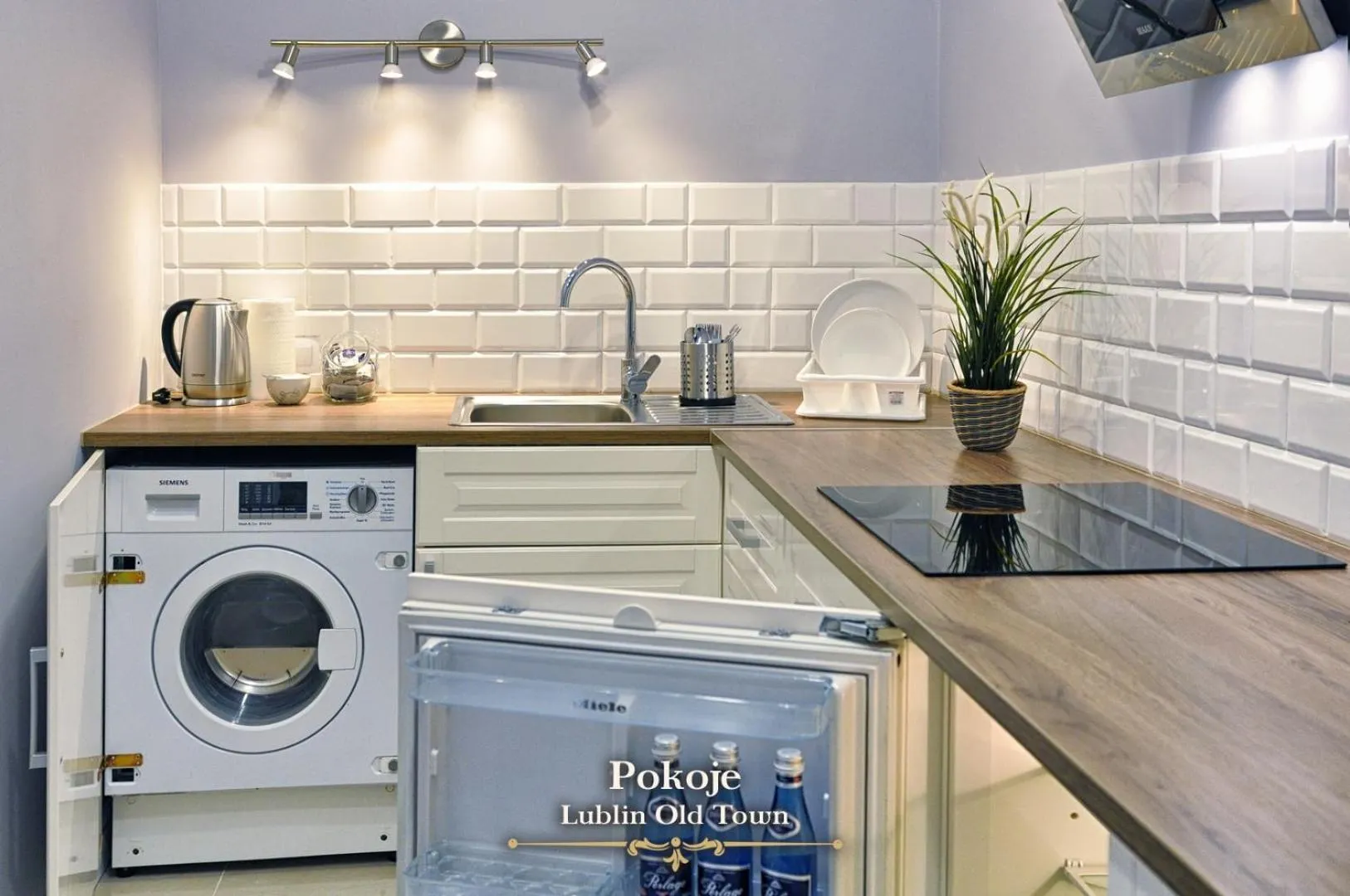 Communal kitchen in Lublin Old Town Rooms