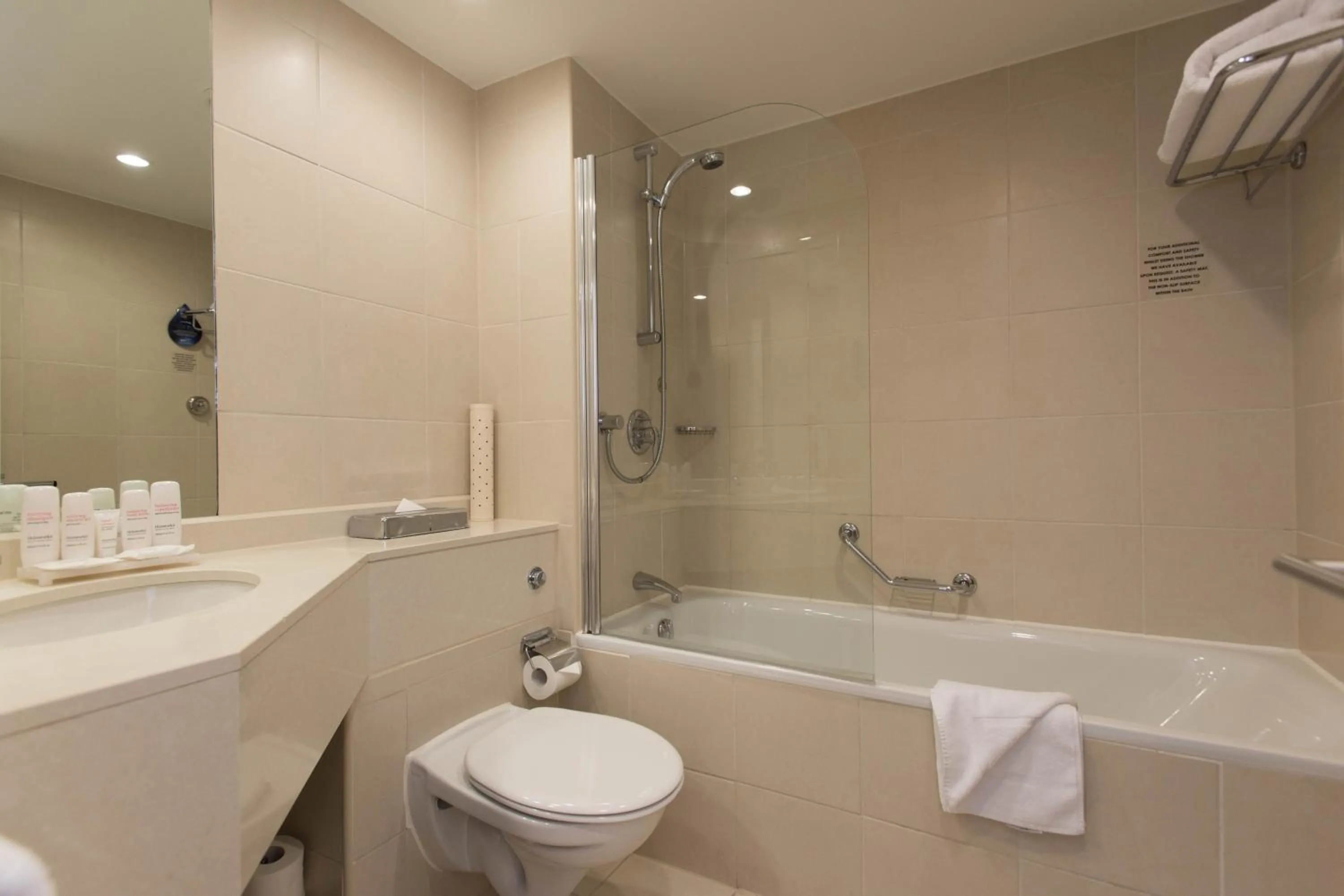 Bathroom in Radisson Blu Waterfront Hotel, Jersey