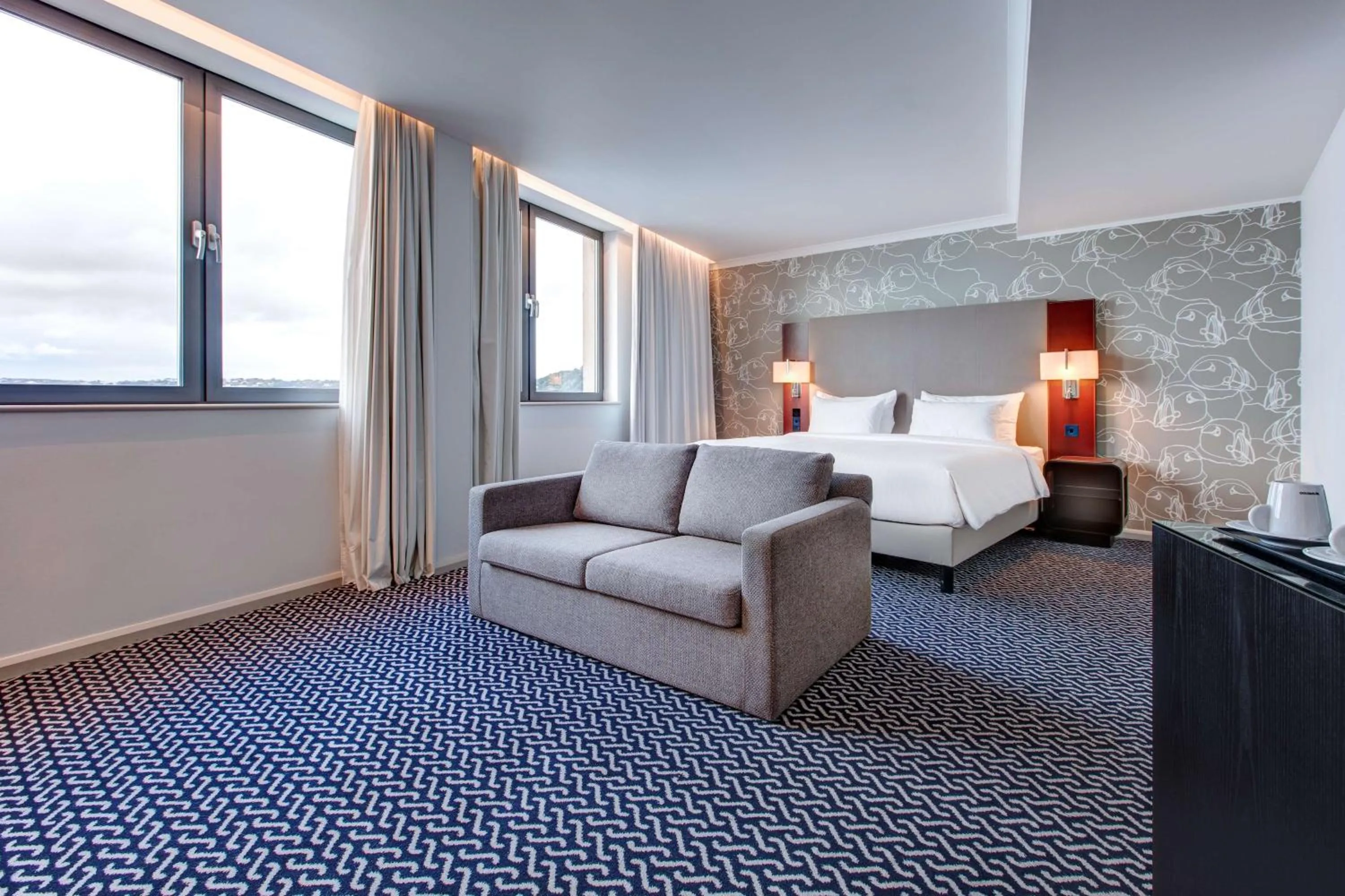 Photo of the whole room, Bed in Radisson Blu Waterfront Hotel, Jersey