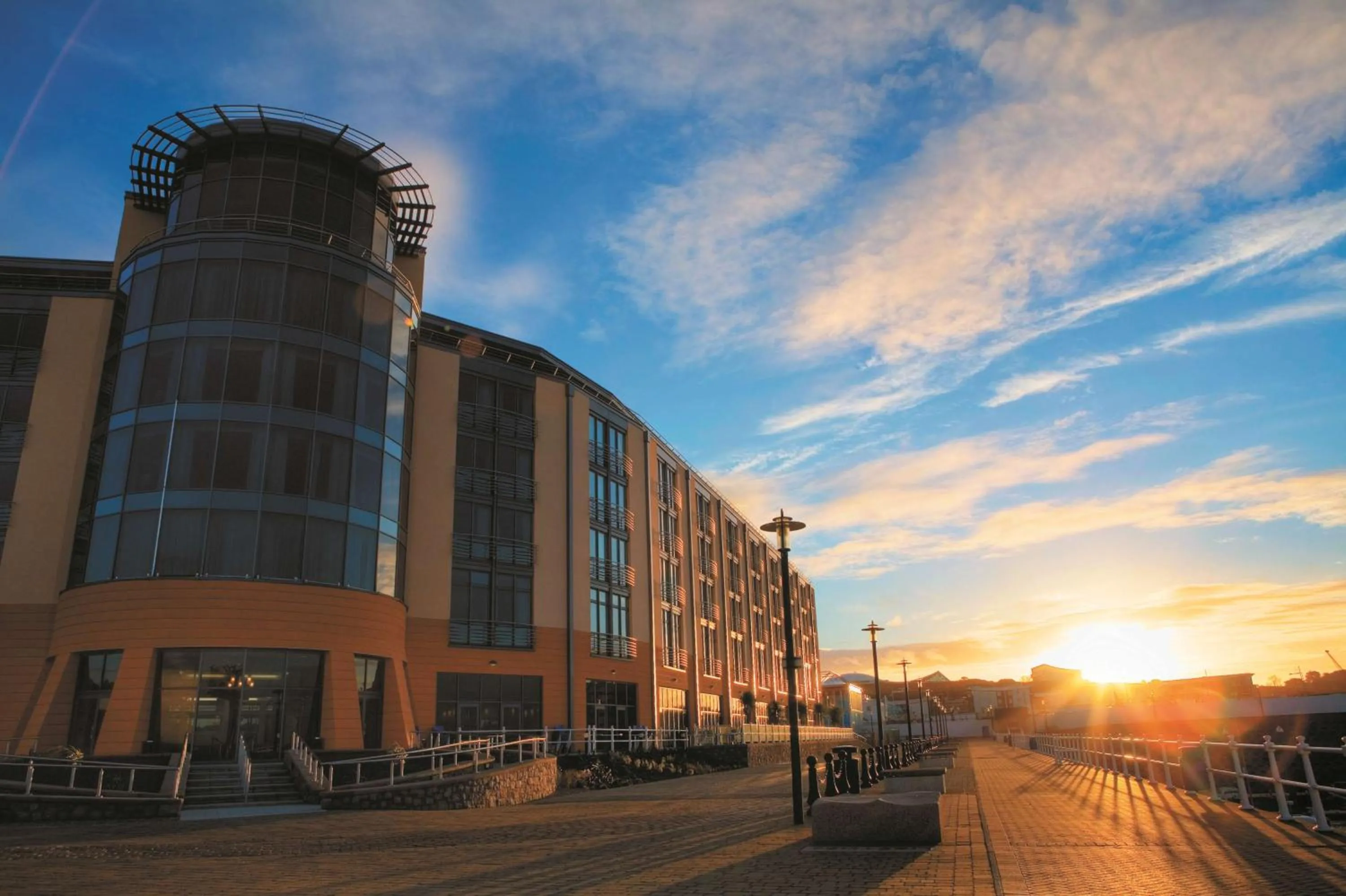 Property building in Radisson Blu Waterfront Hotel, Jersey