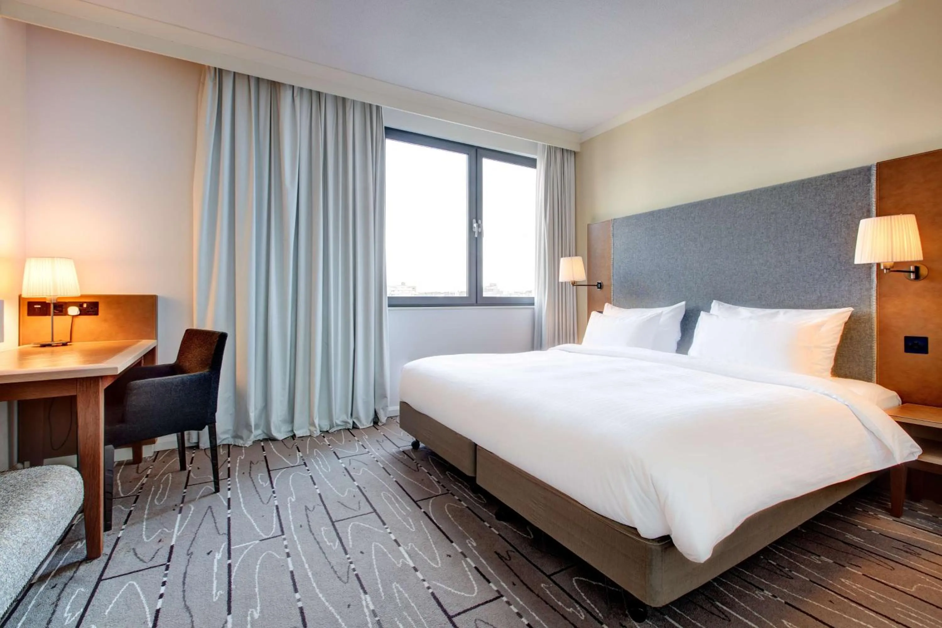 Photo of the whole room, Bed in Radisson Blu Waterfront Hotel, Jersey