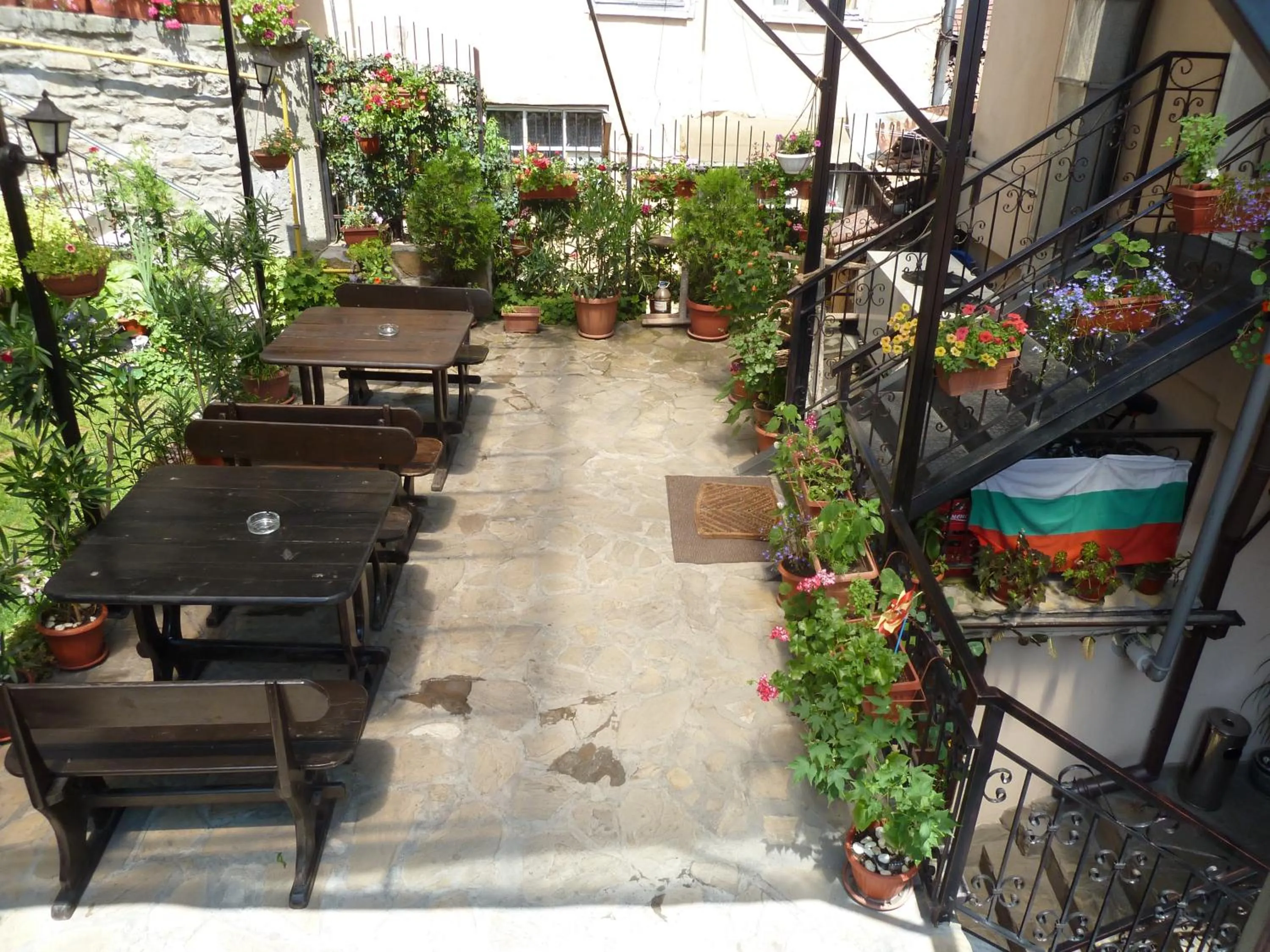 Garden in Hotel Anhea