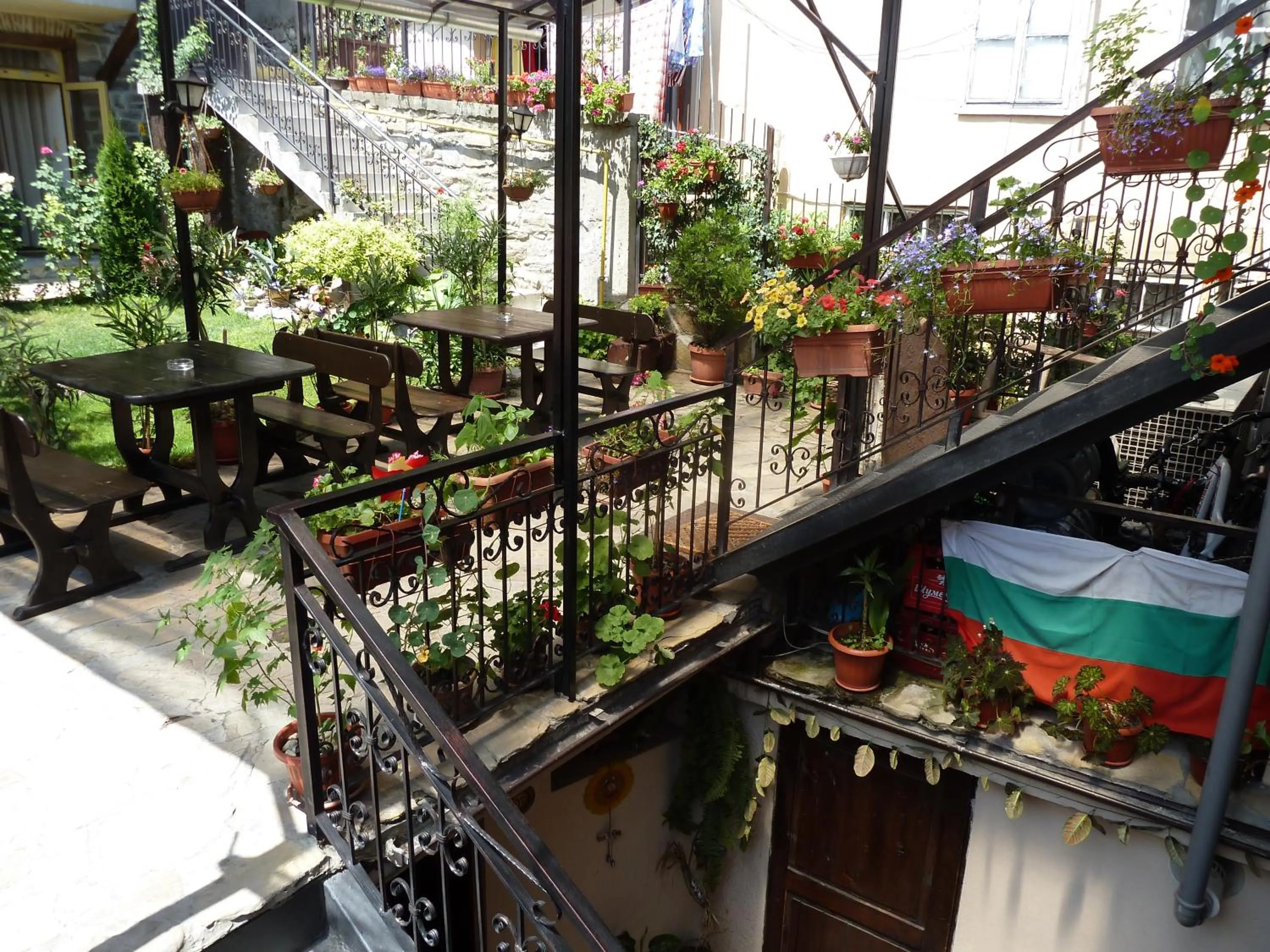 Garden in Hotel Anhea