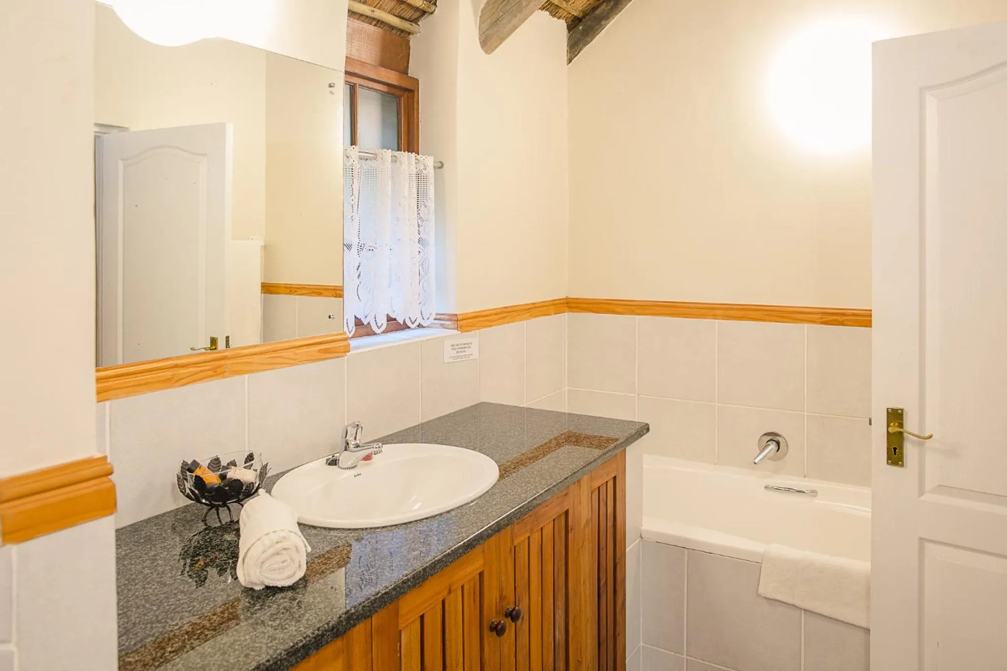 Bathroom in Coral Tree Cottages