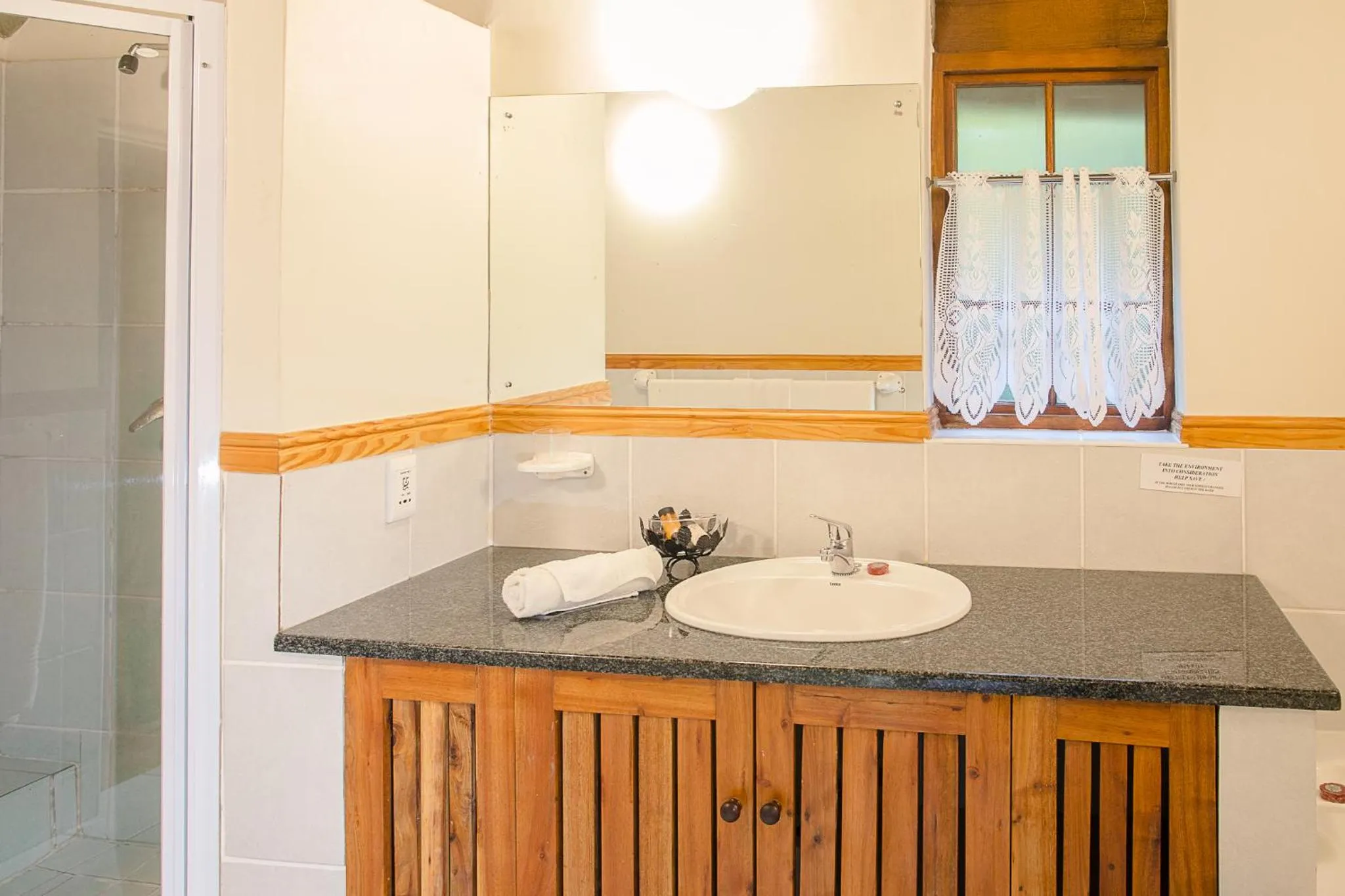 Bathroom in Coral Tree Cottages