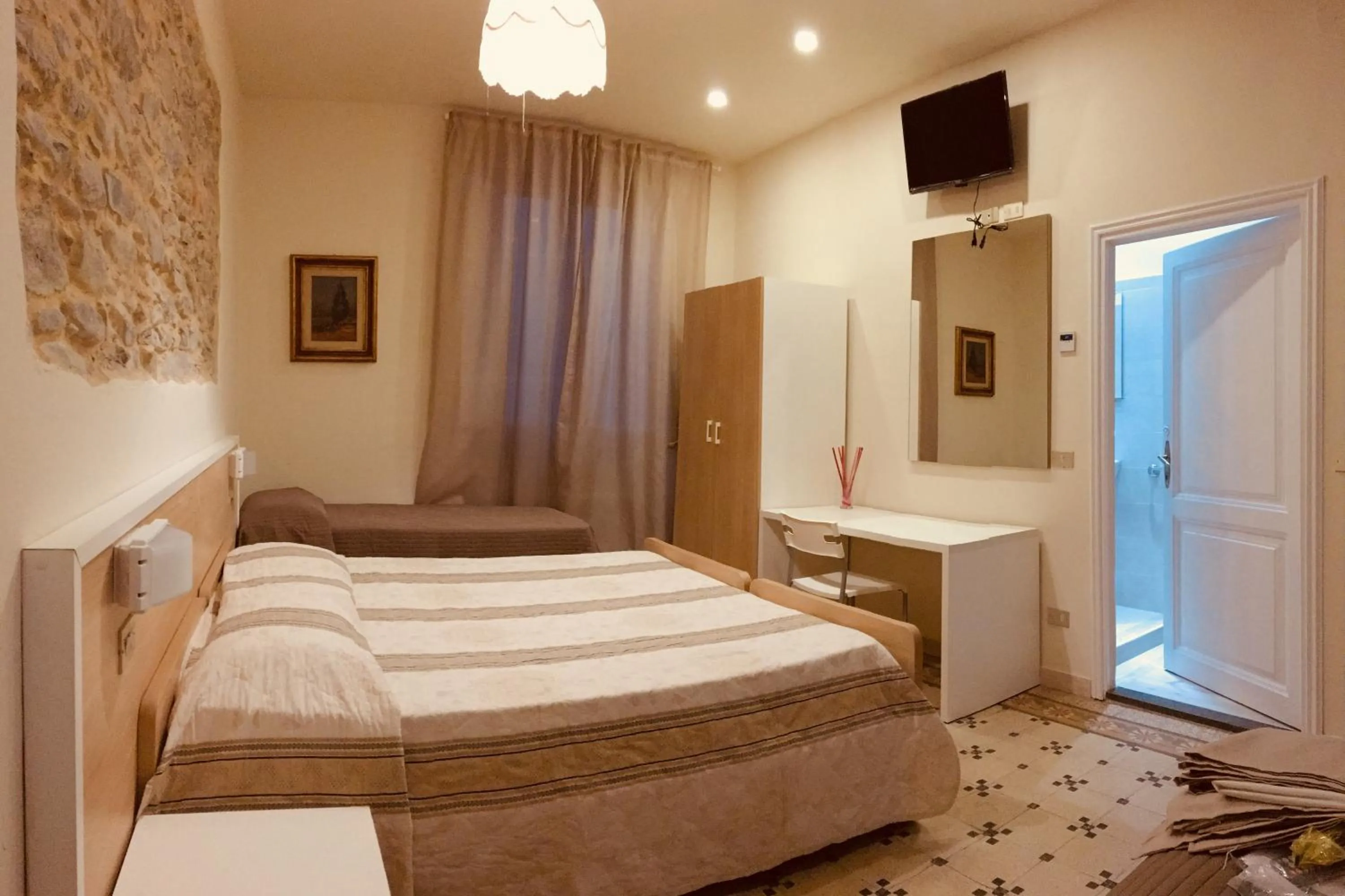 Photo of the whole room, Bed in La Speranza Hotel Grazzini