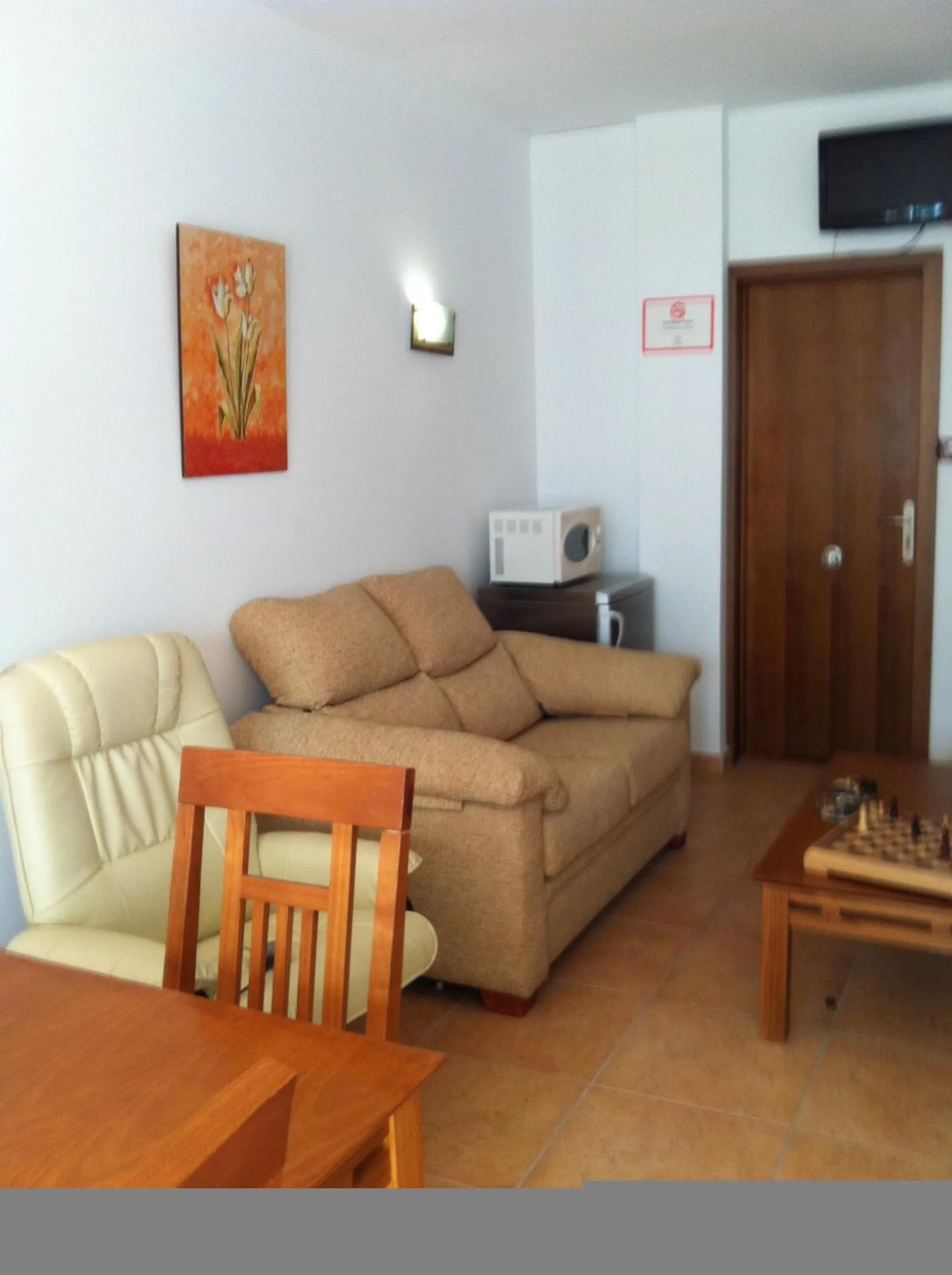 Living room in Hotel Donde Caparrós