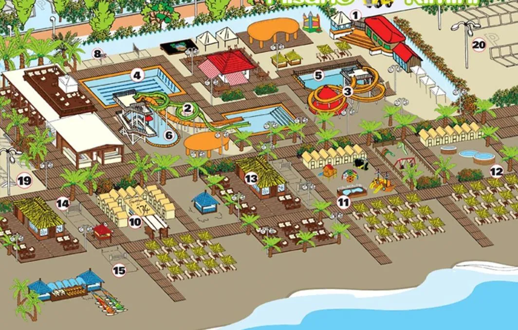 Swimming pool in Hotel Vera