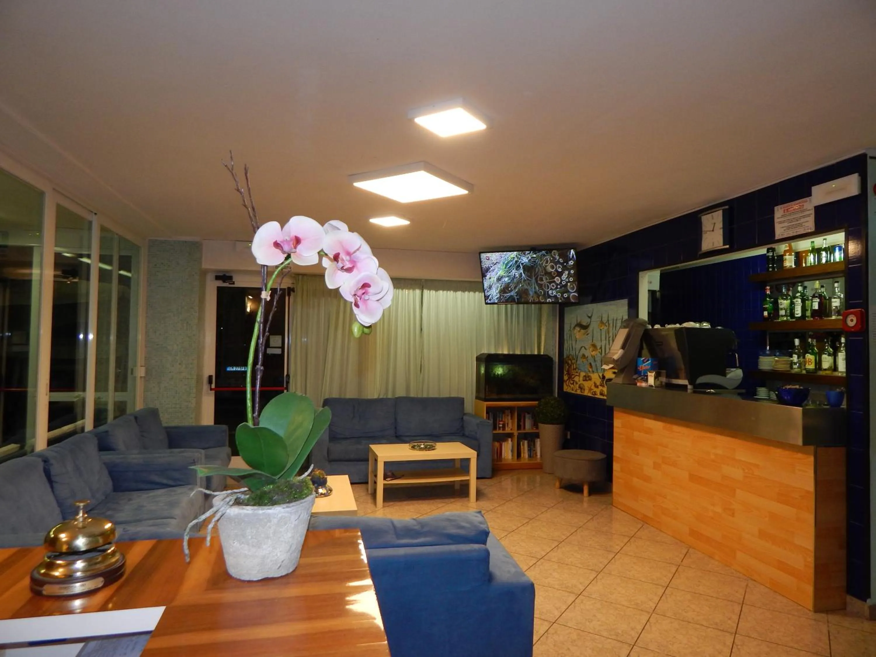 Communal lounge/ TV room in Hotel Vera