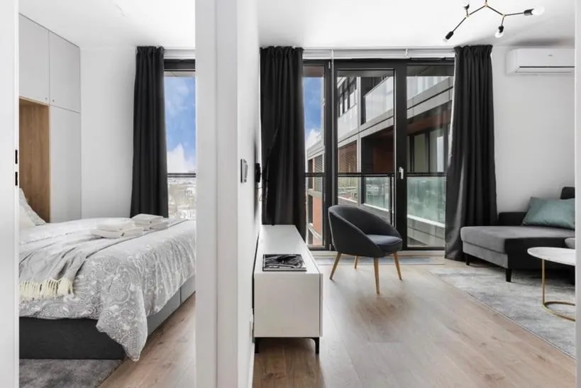 Bed in Dream Team Nordic Haven