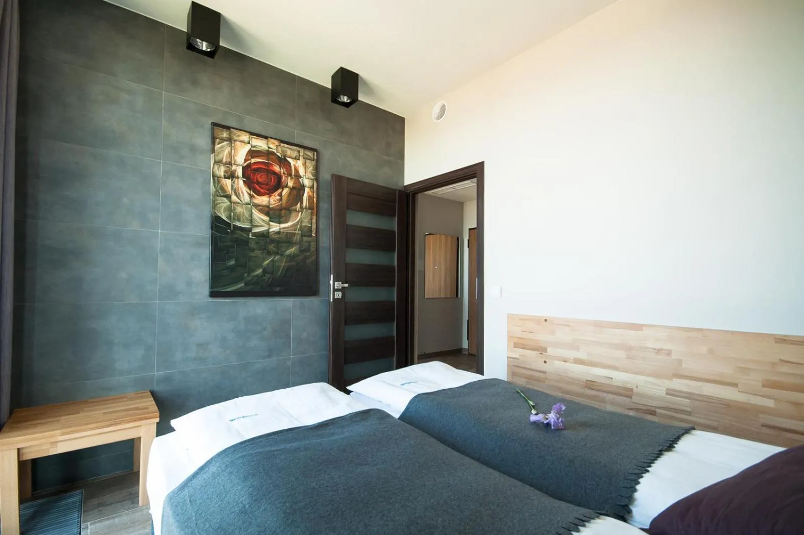 Bed in Dream Team Nordic Haven