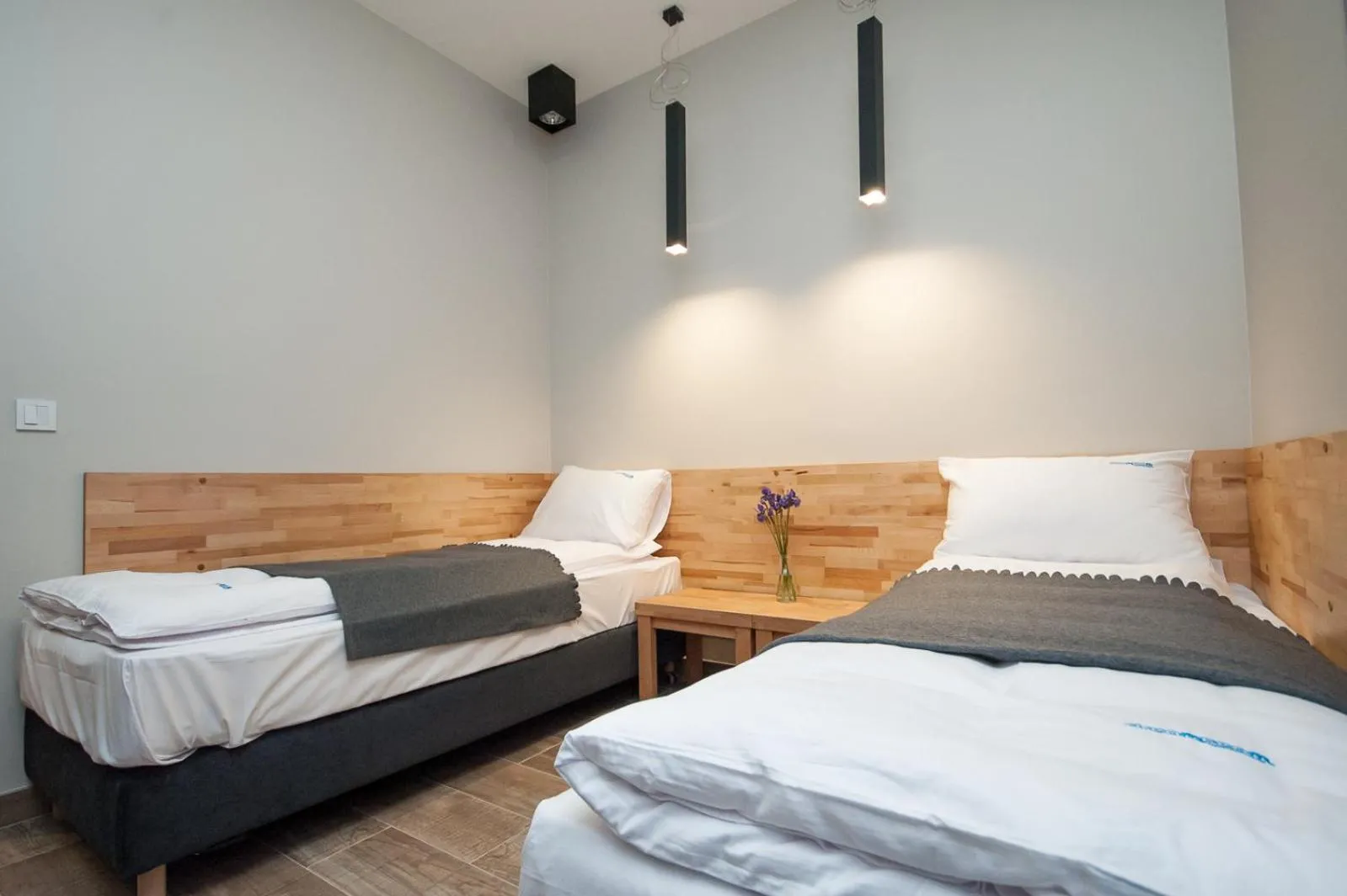 Bedroom, Bed in Dream Team Nordic Haven