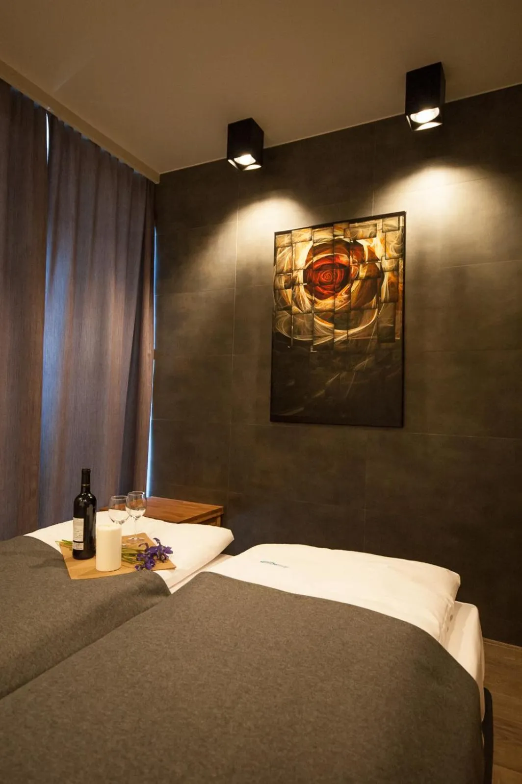 Bed in Dream Team Nordic Haven
