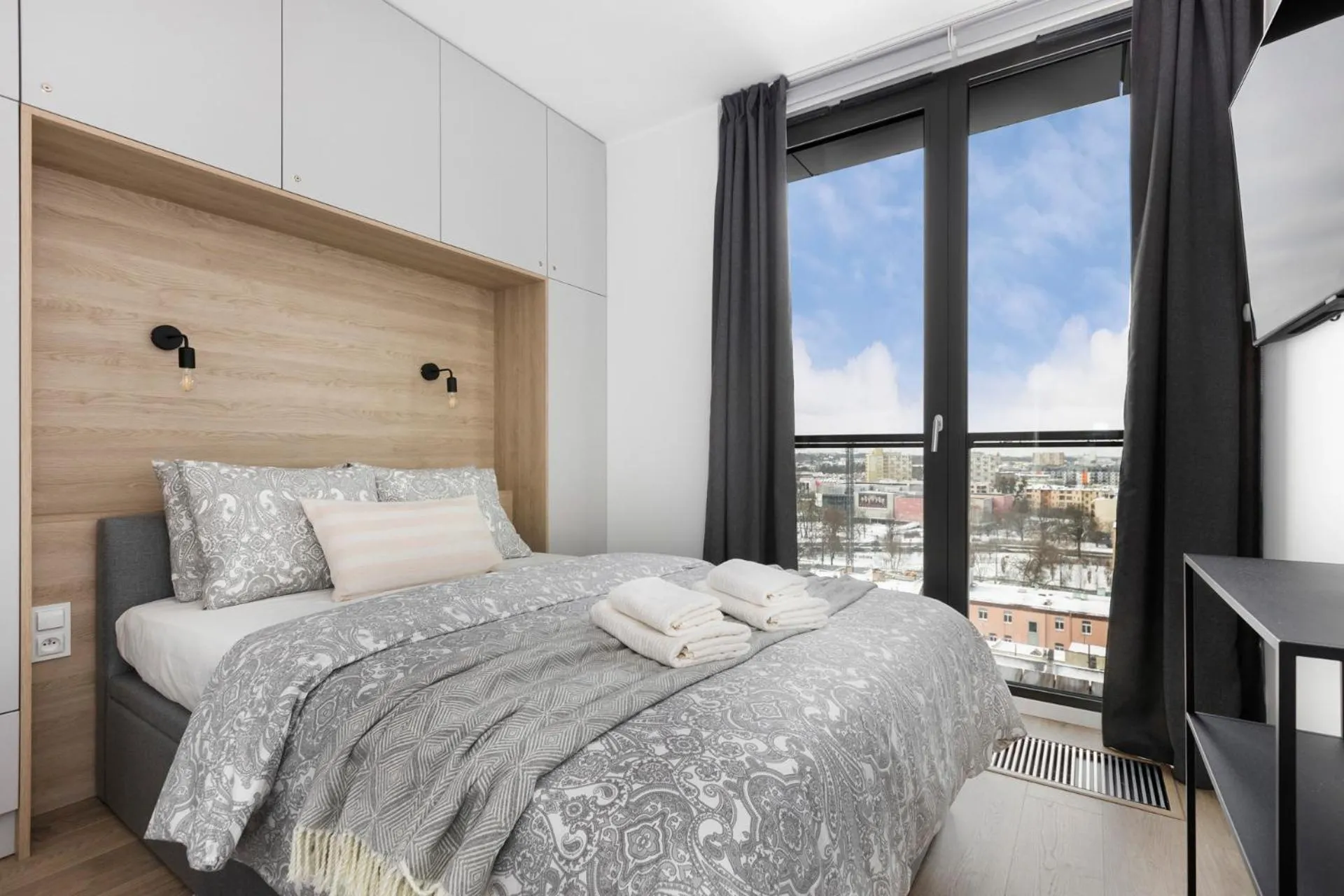 Bed in Dream Team Nordic Haven