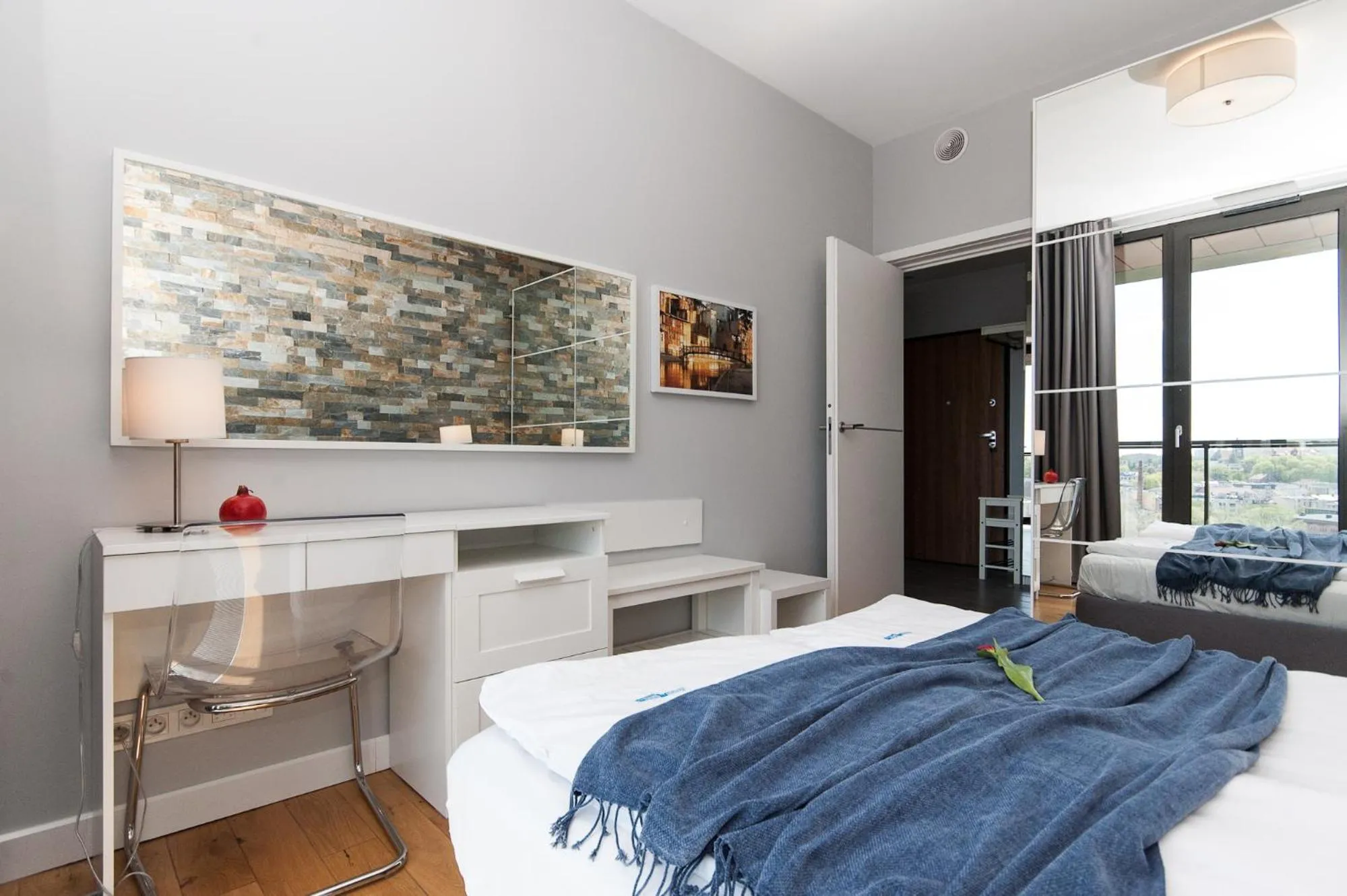 Bed in Dream Team Nordic Haven