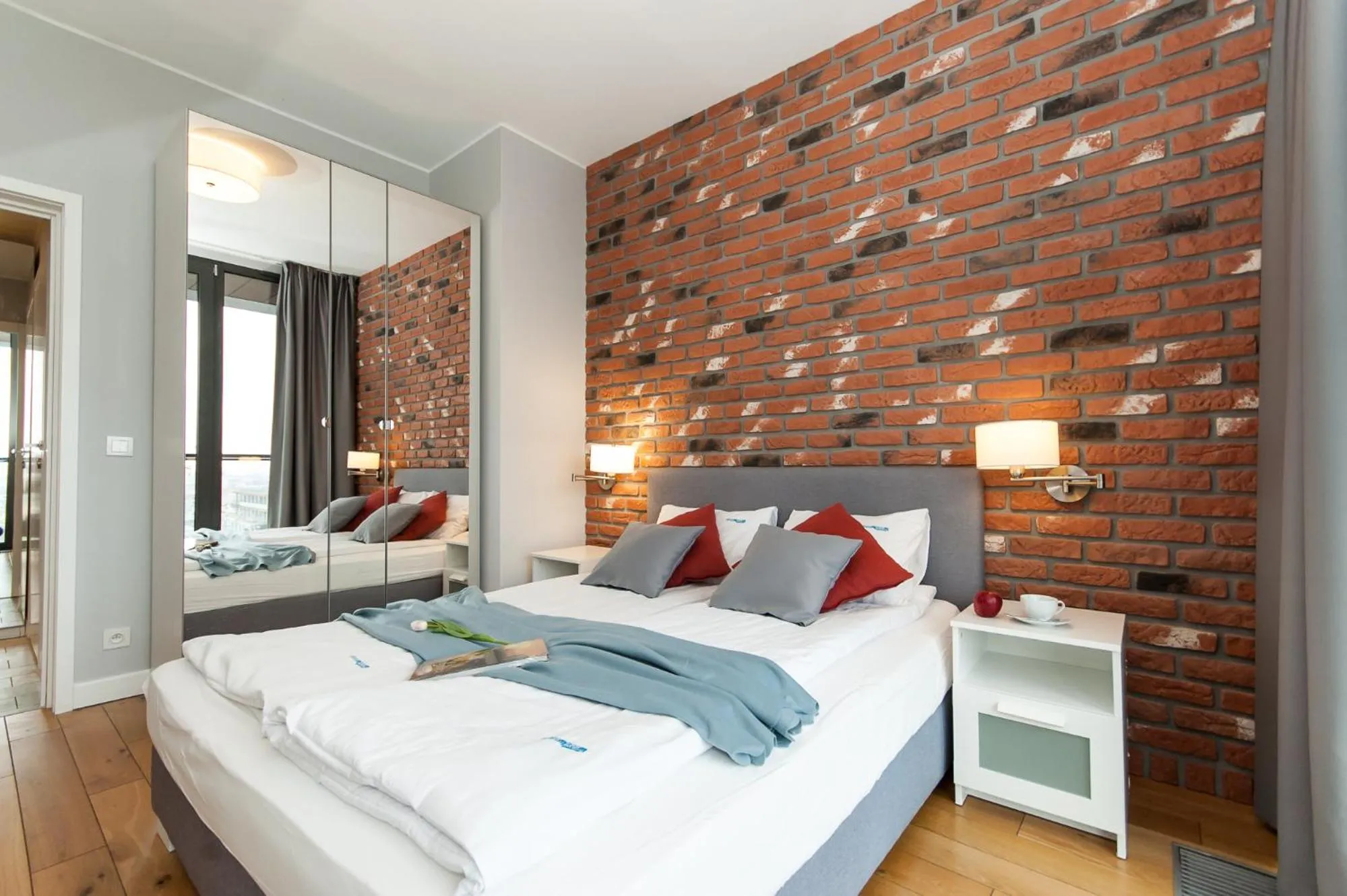 Bed in Dream Team Nordic Haven