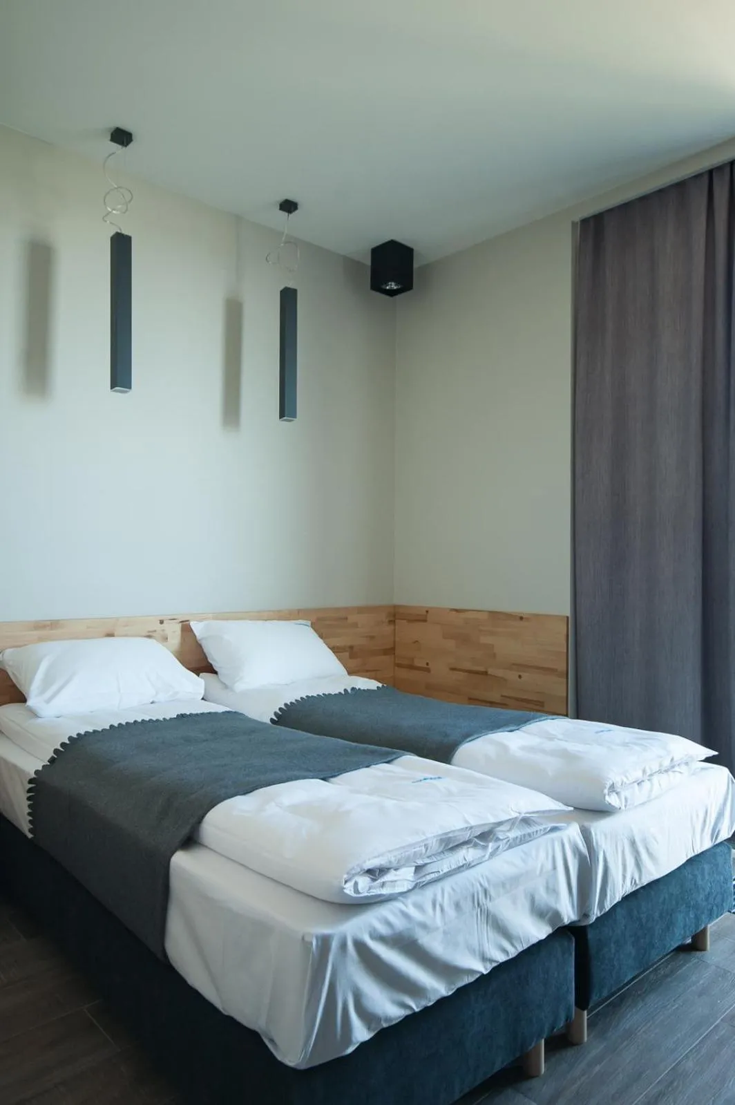 Bed in Dream Team Nordic Haven