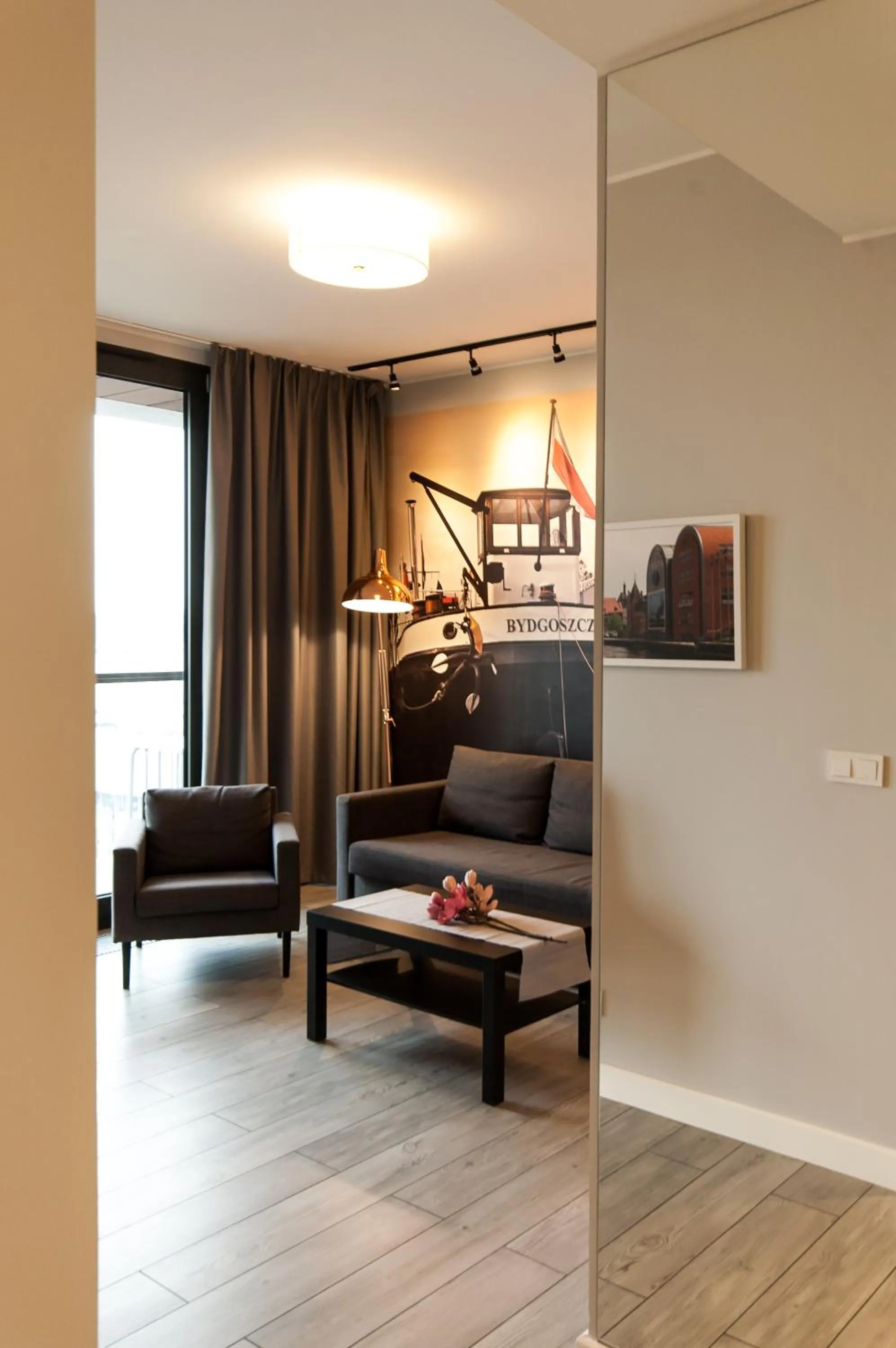 Living room in Dream Team Nordic Haven